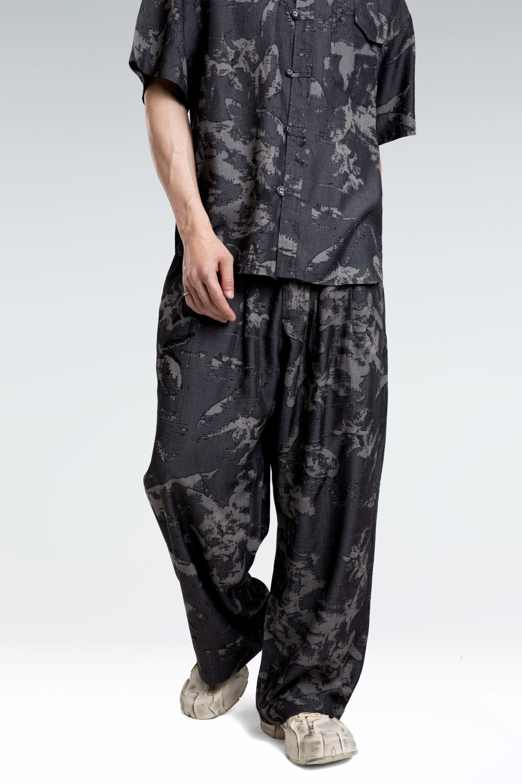 camouflage print two part-set