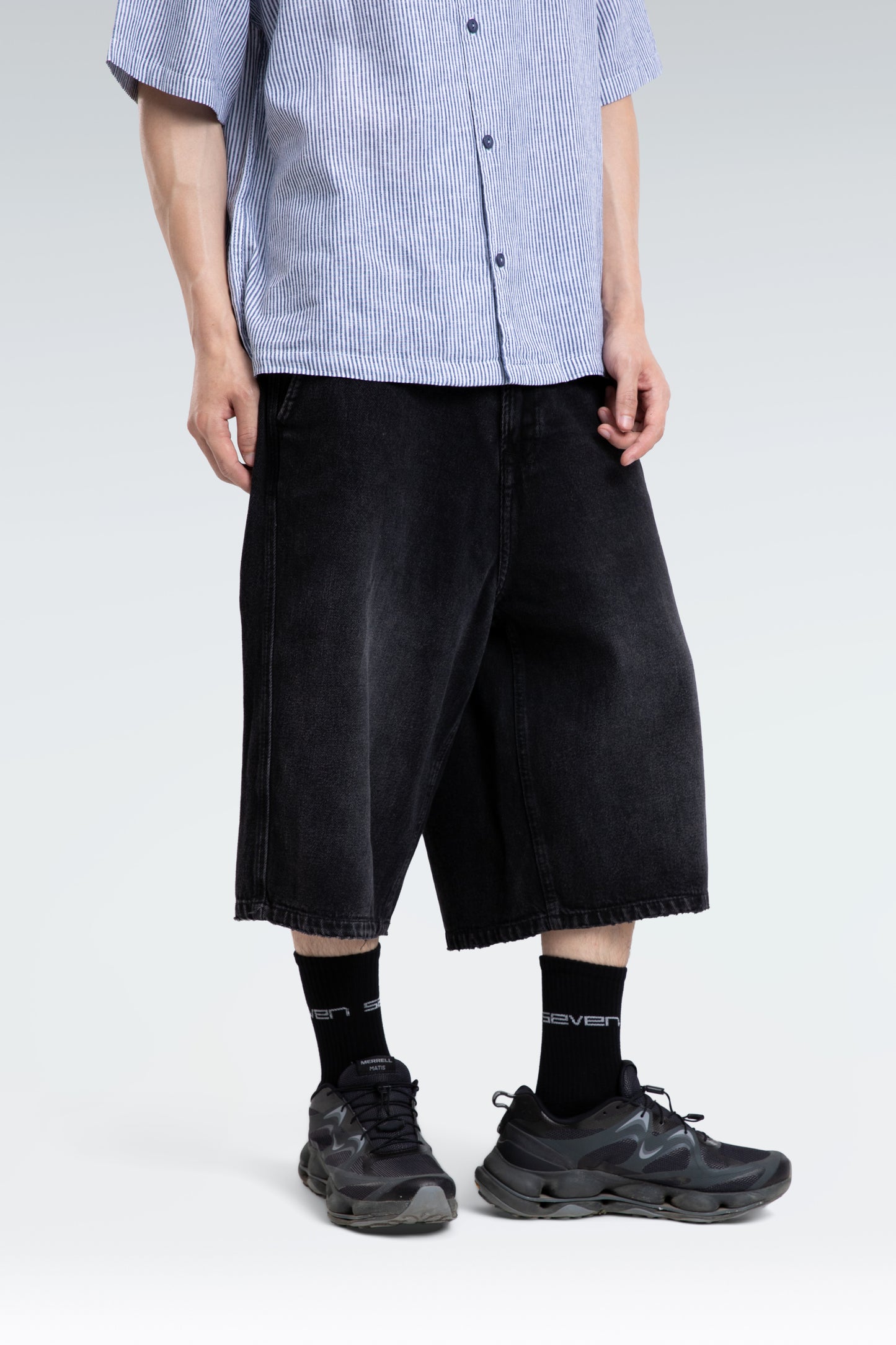 wide leg jort
