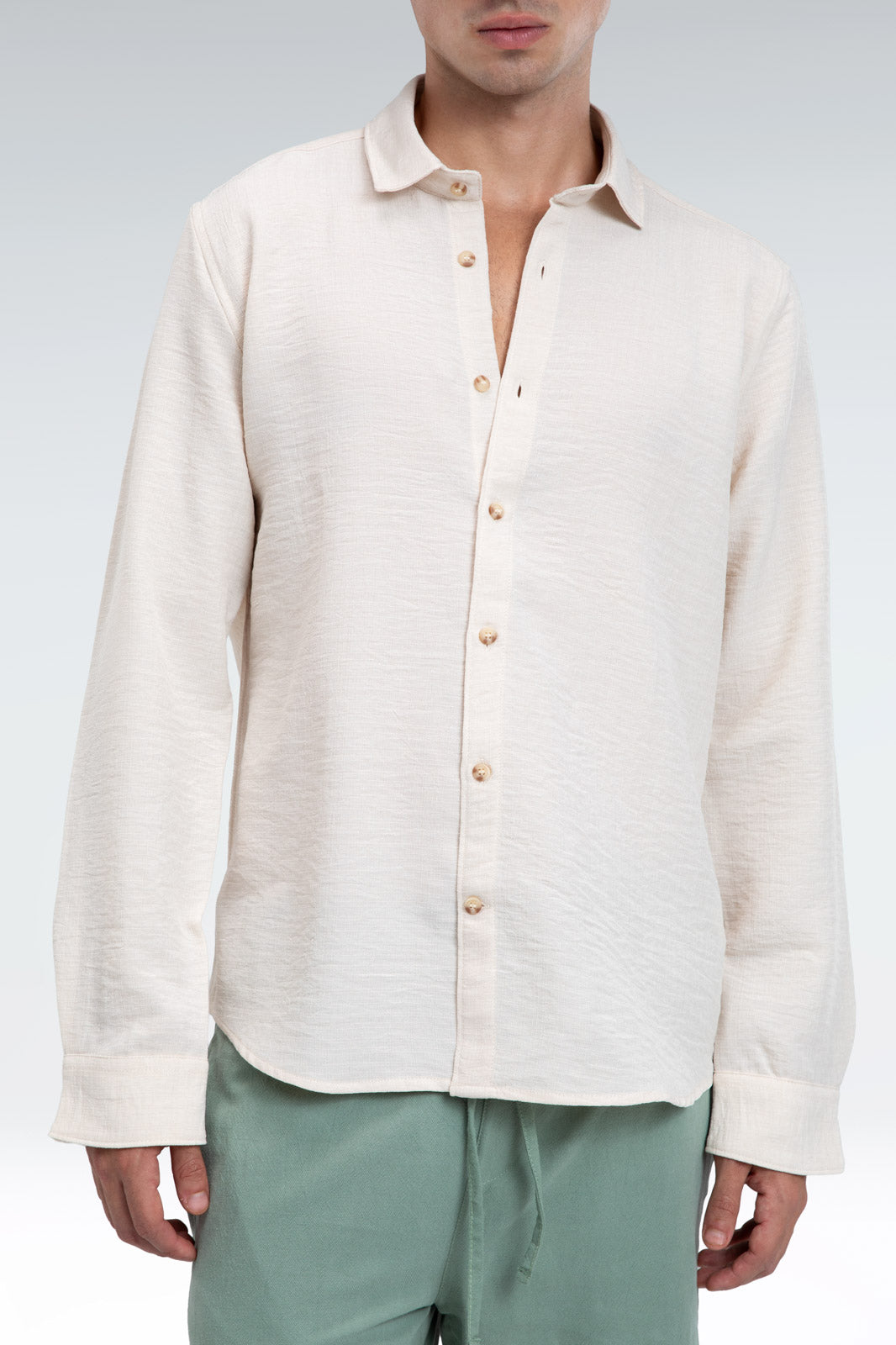 blend linen shirt