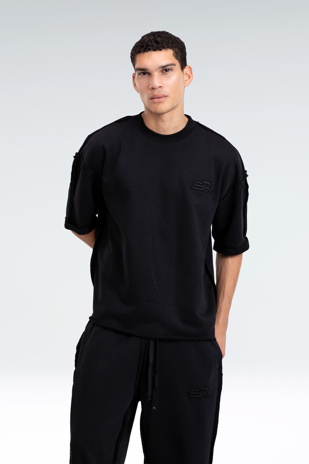 raw embroidered t-shirt