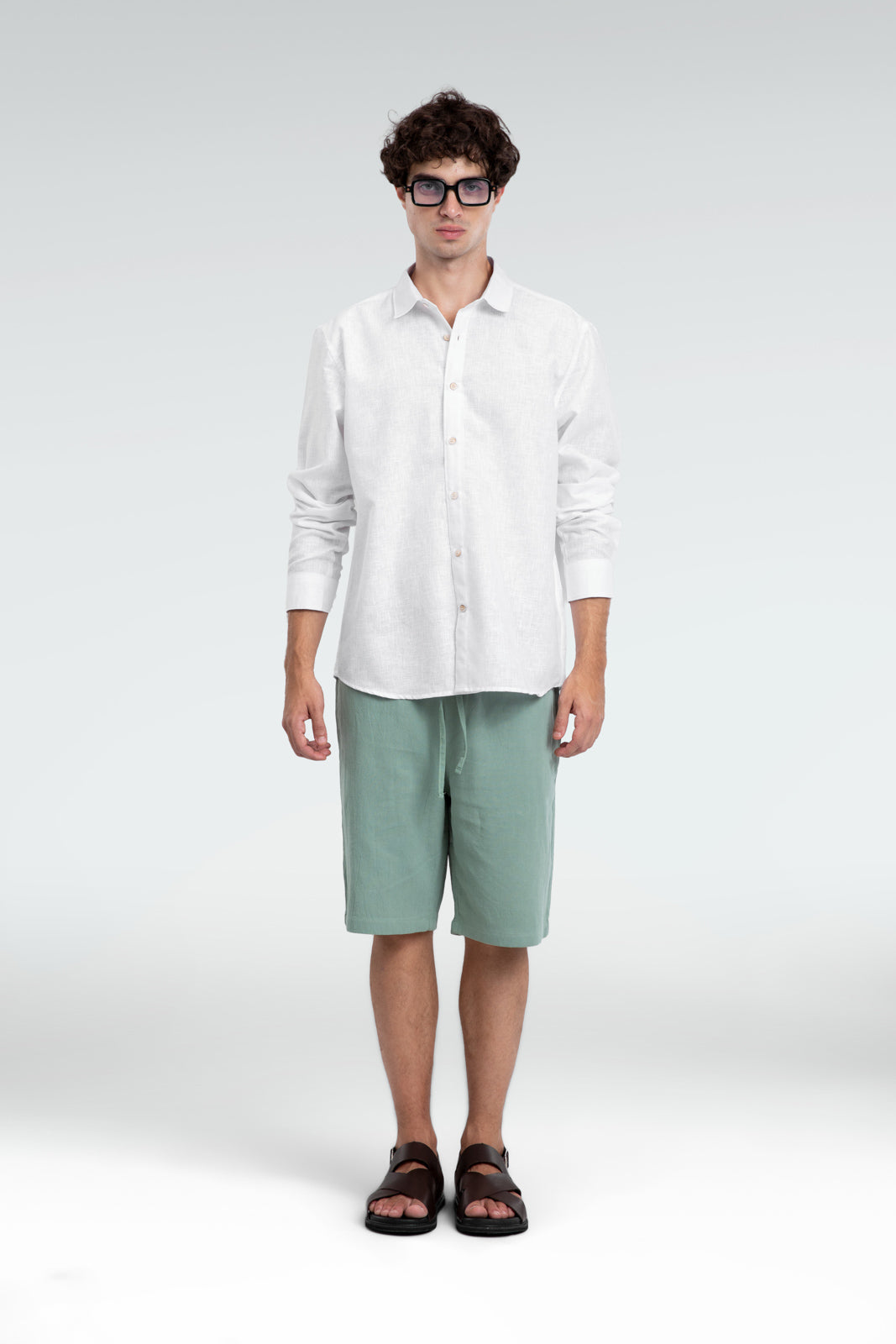 100% linen shirt