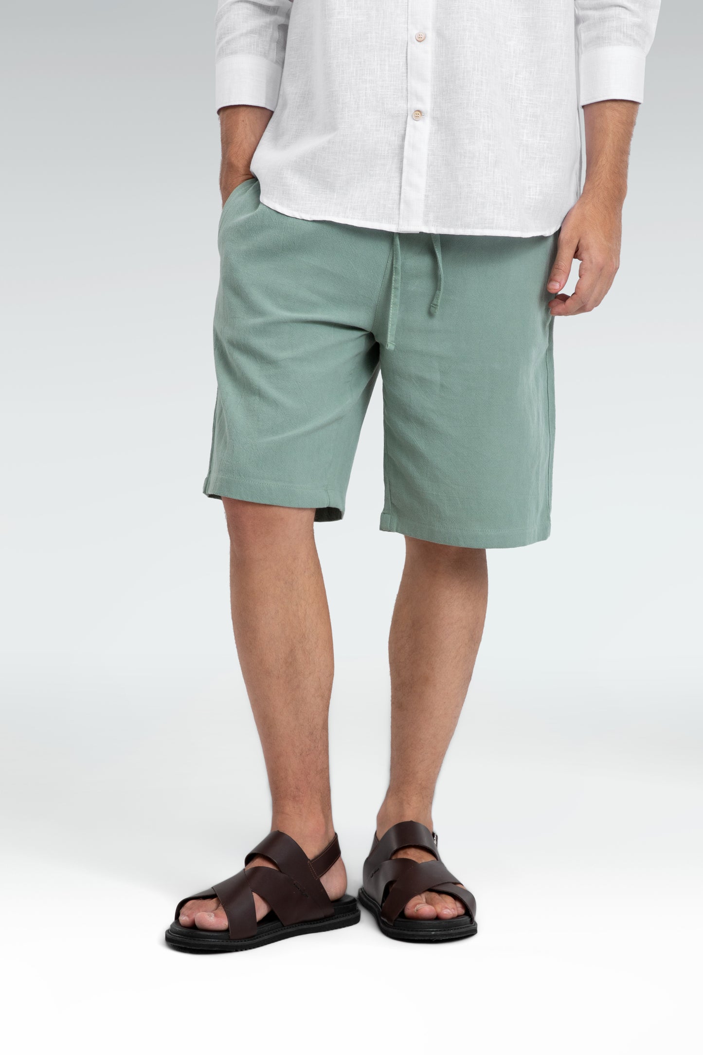cotton linen short