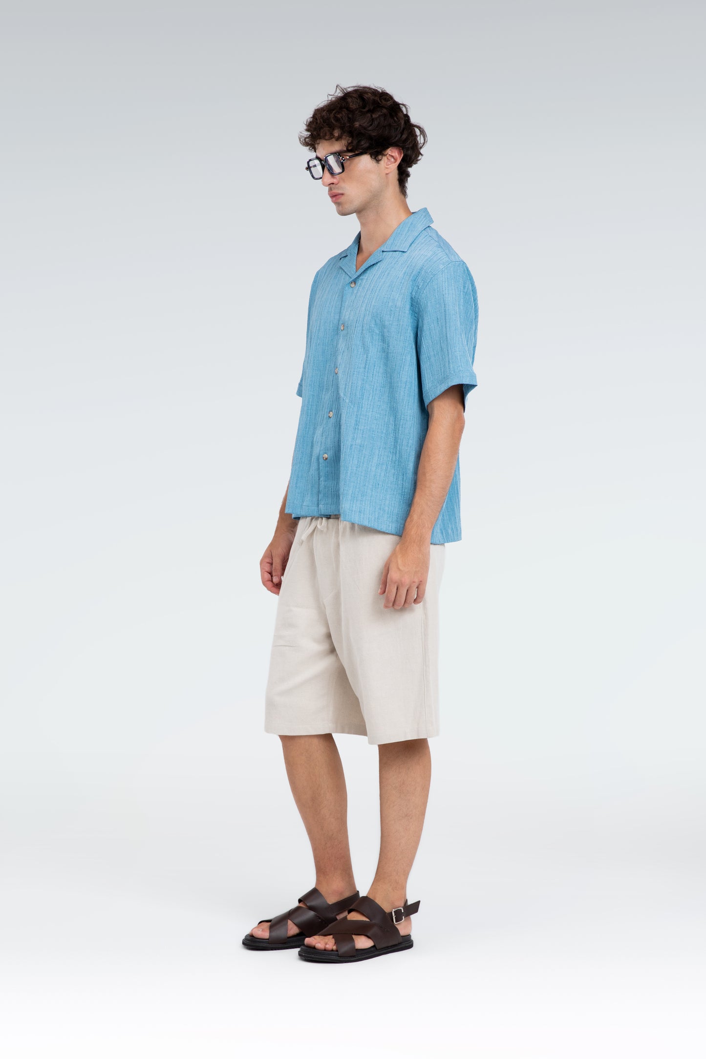 cotton linen short