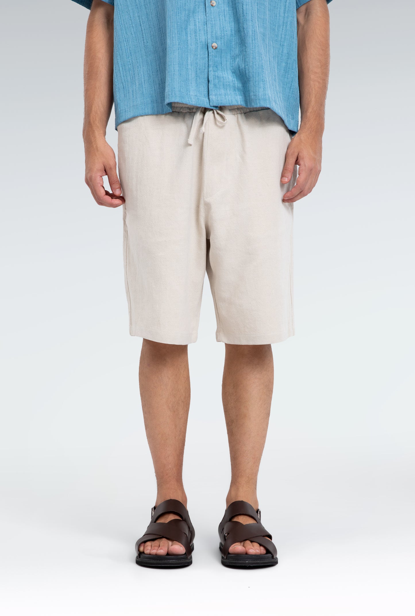 cotton linen short