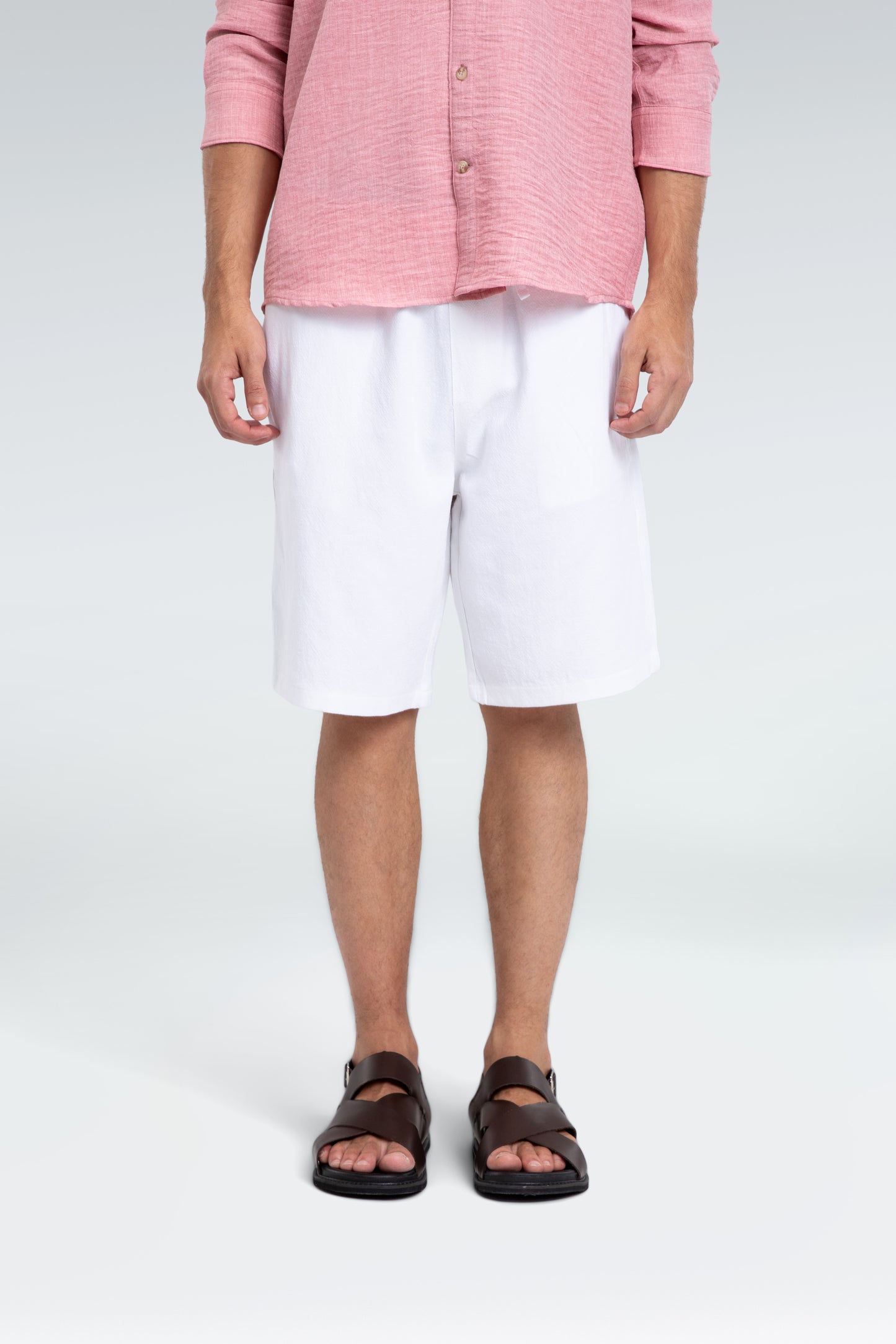 cotton linen short