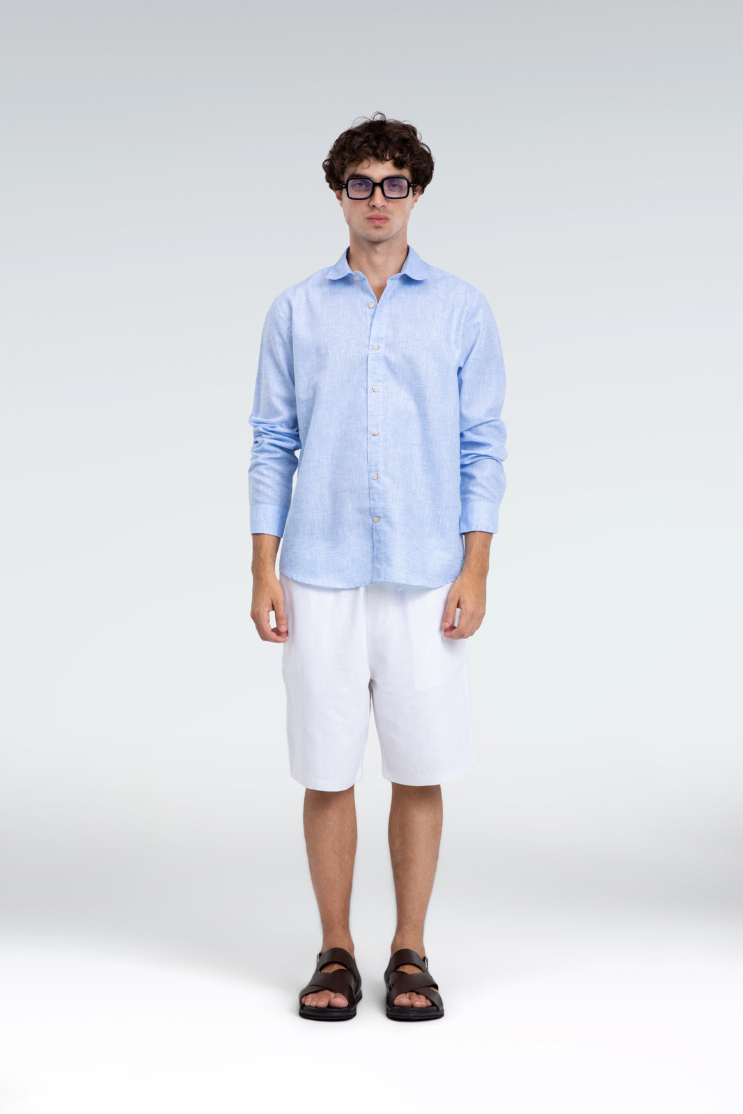 100% linen shirt