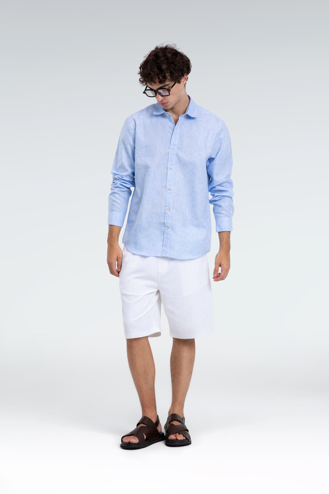 100% linen shirt