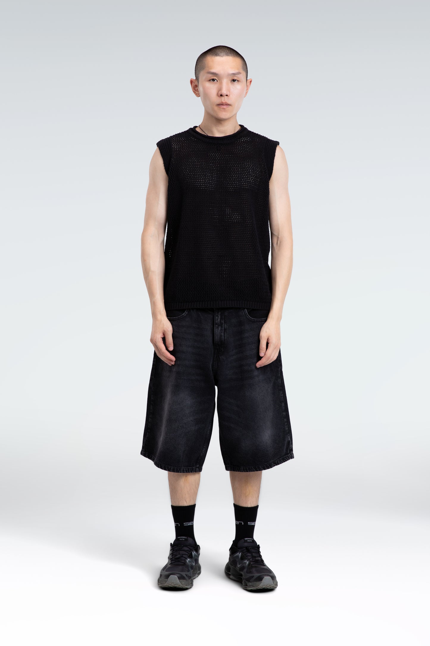 knitted tank top