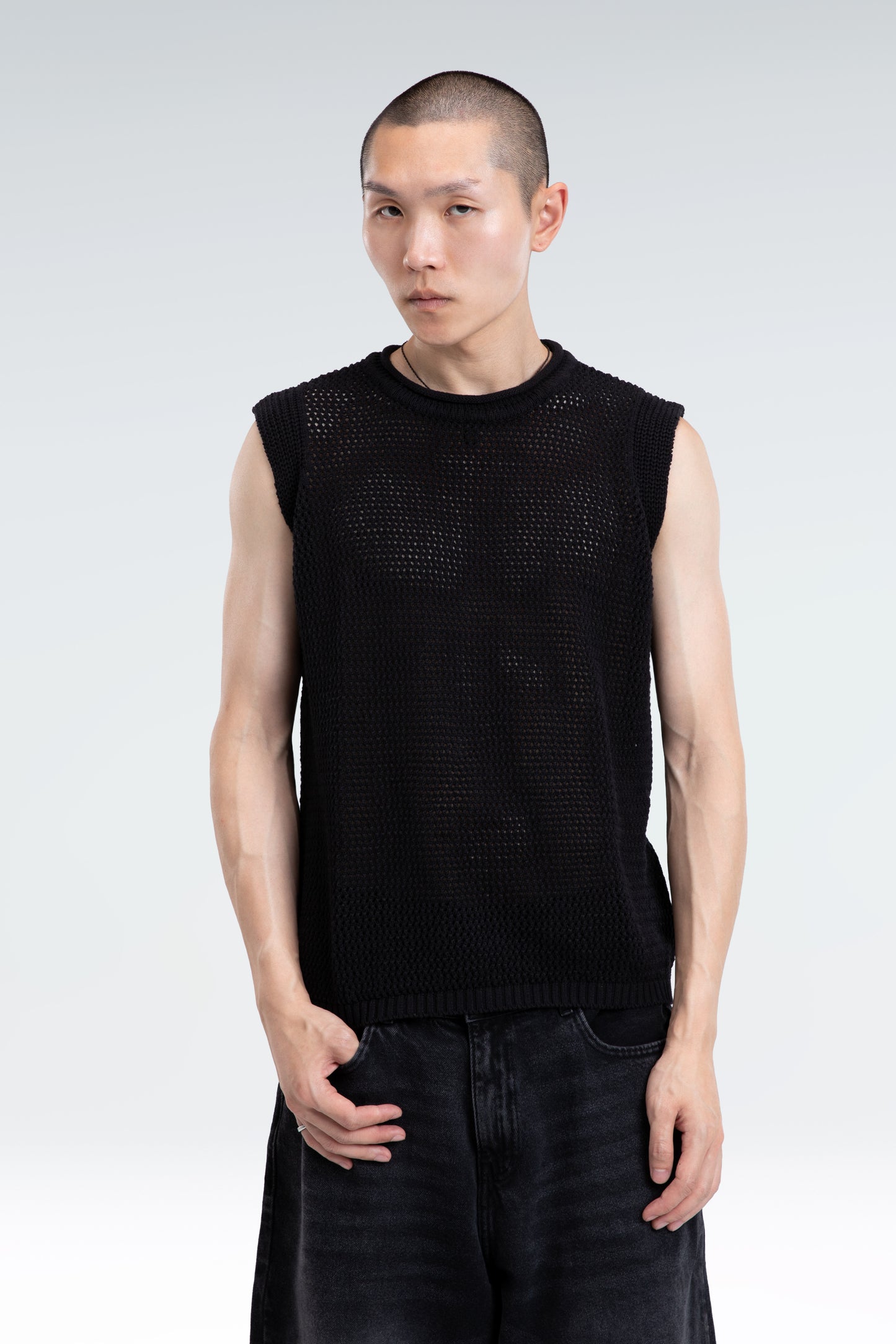 knitted tank top