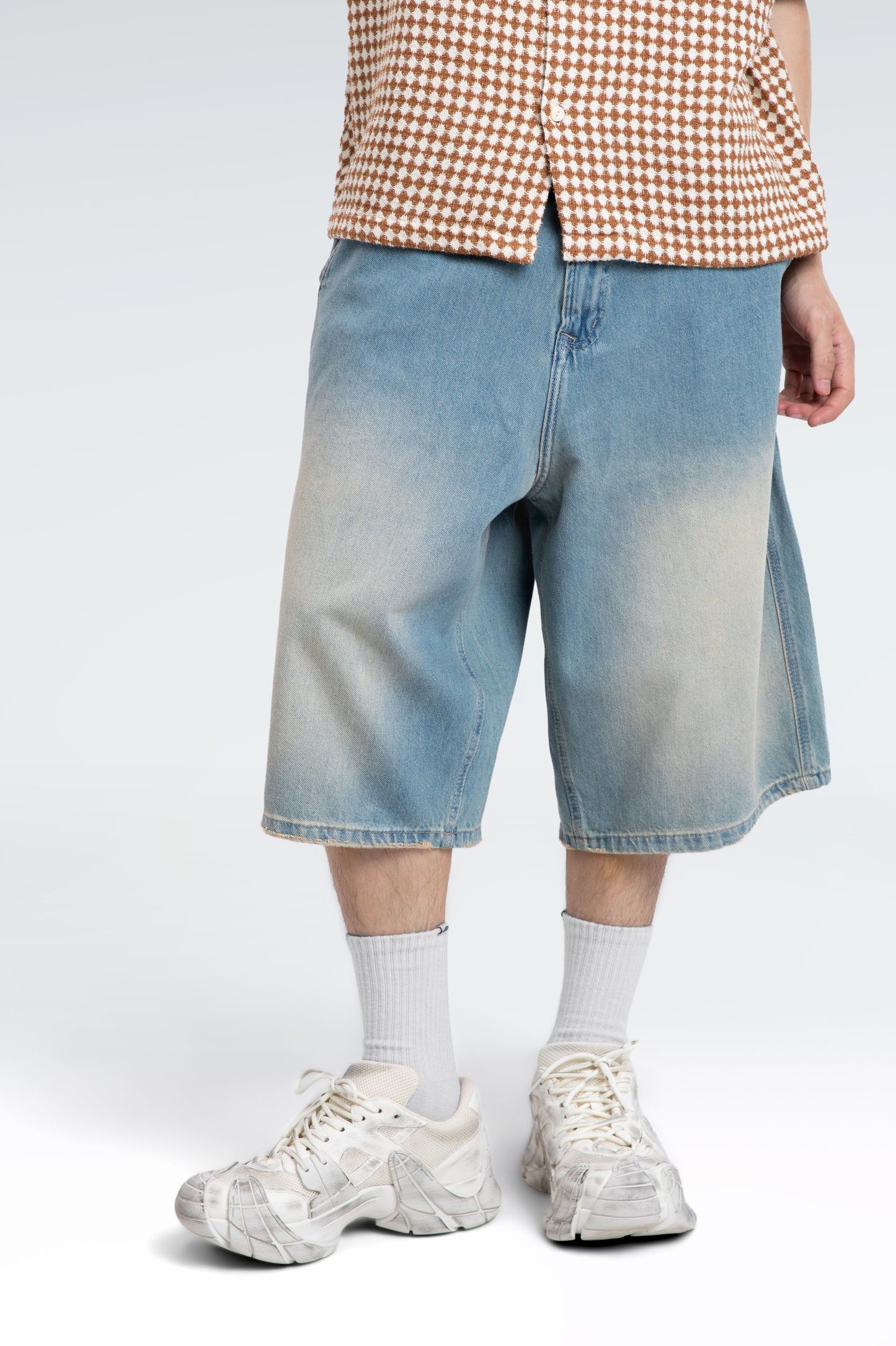 wide leg jort