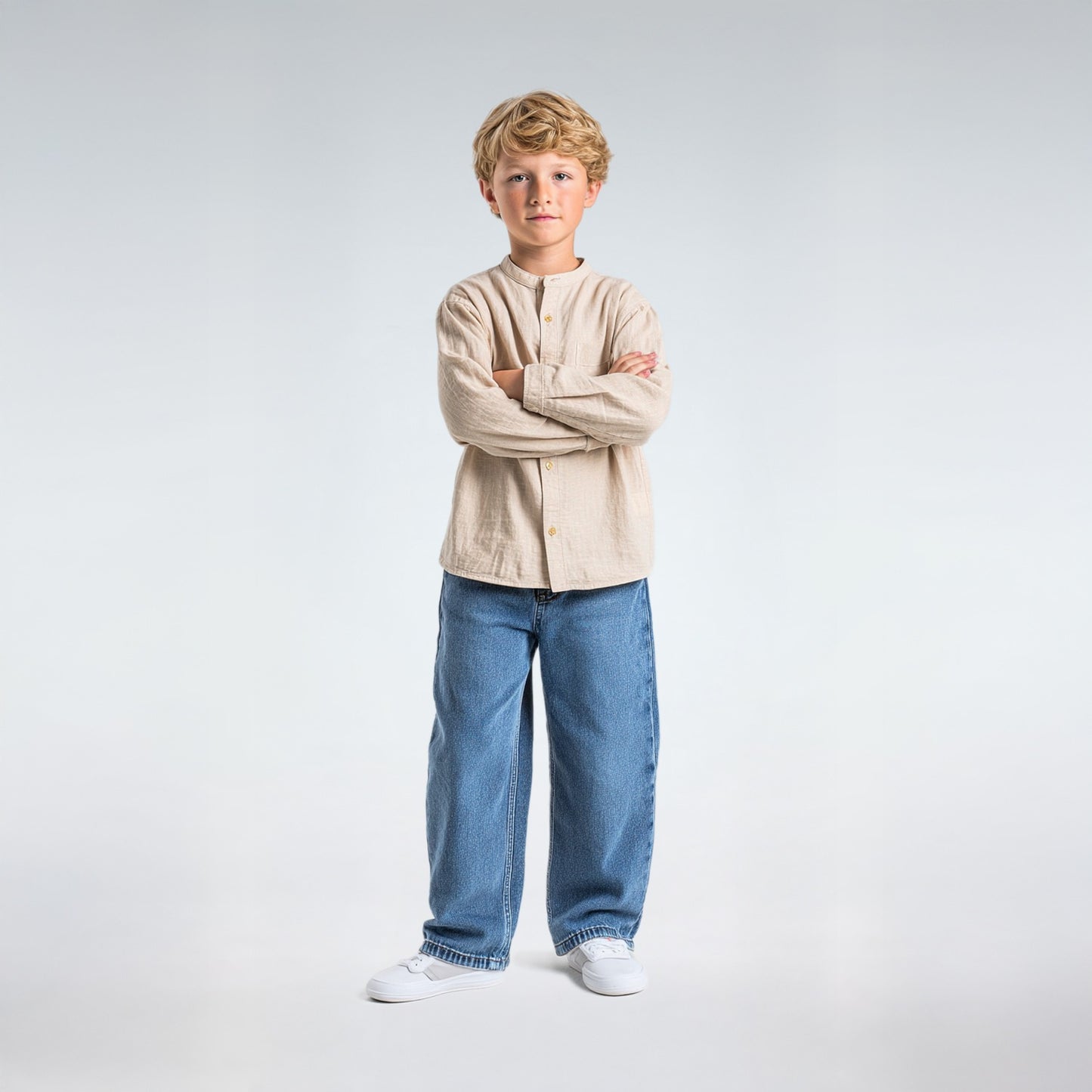 LINEN LONG SLEVVE SHIRT