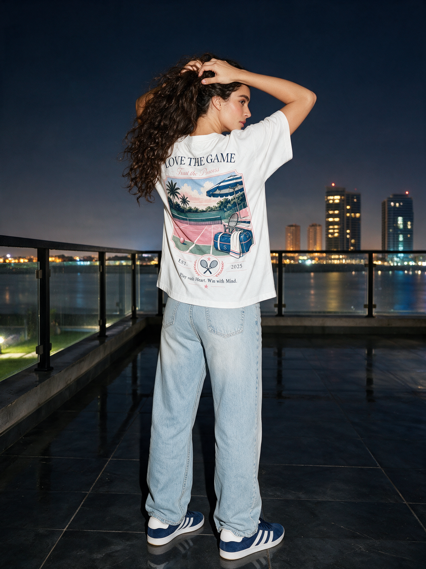 Love The Game Graphic T-Shirt