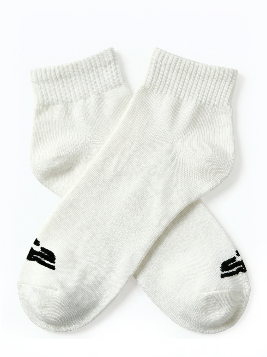 white Sport Ankle Socks