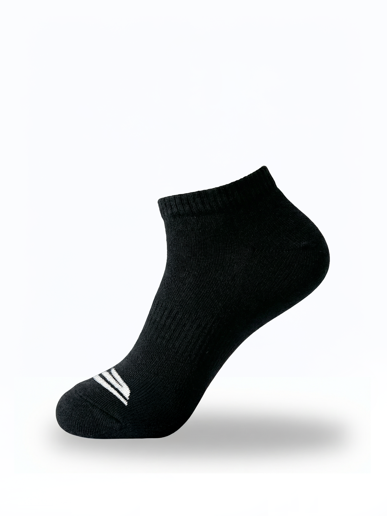 black Sport Ankle Socks