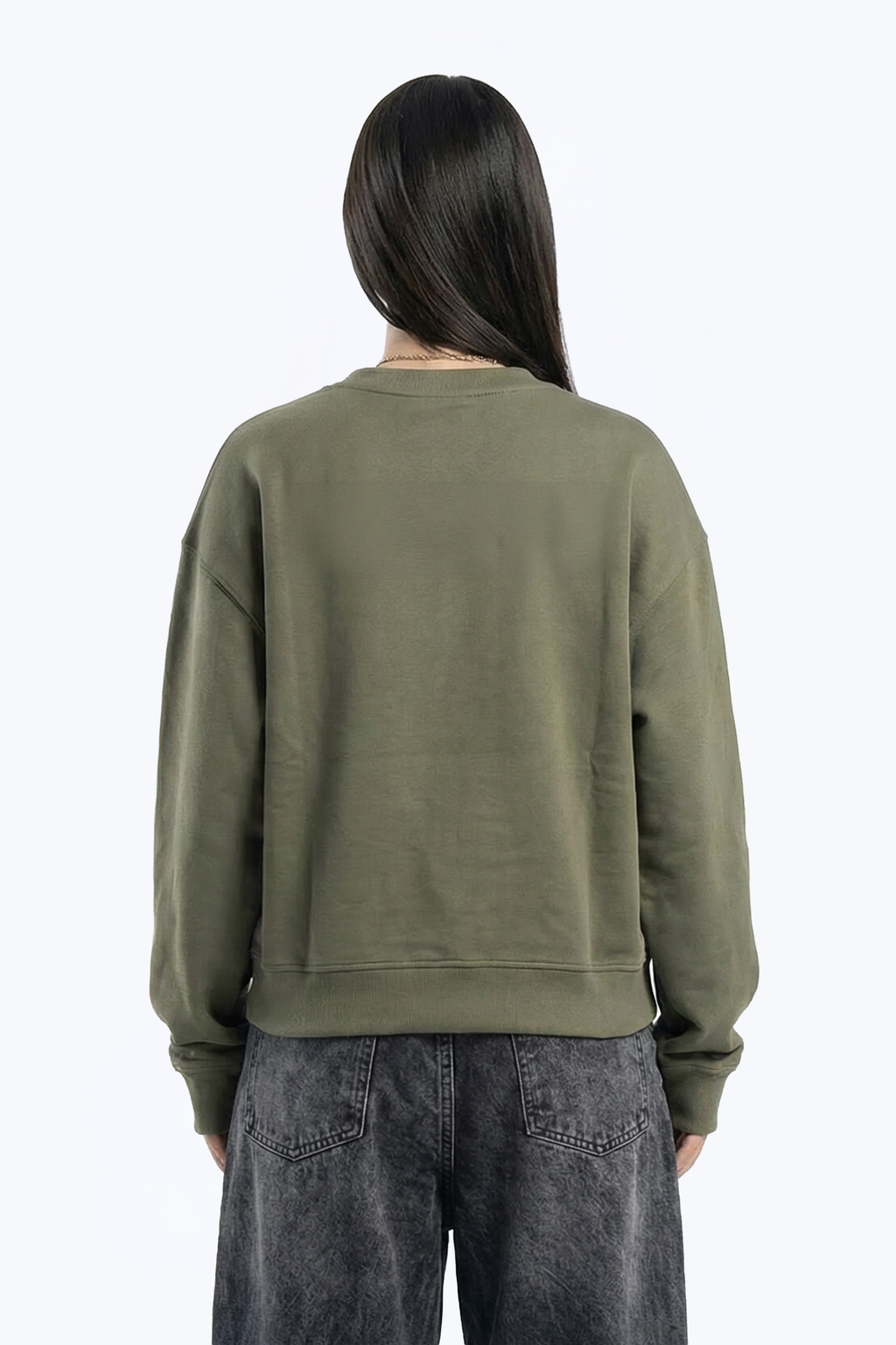 embroidered sweatshirt