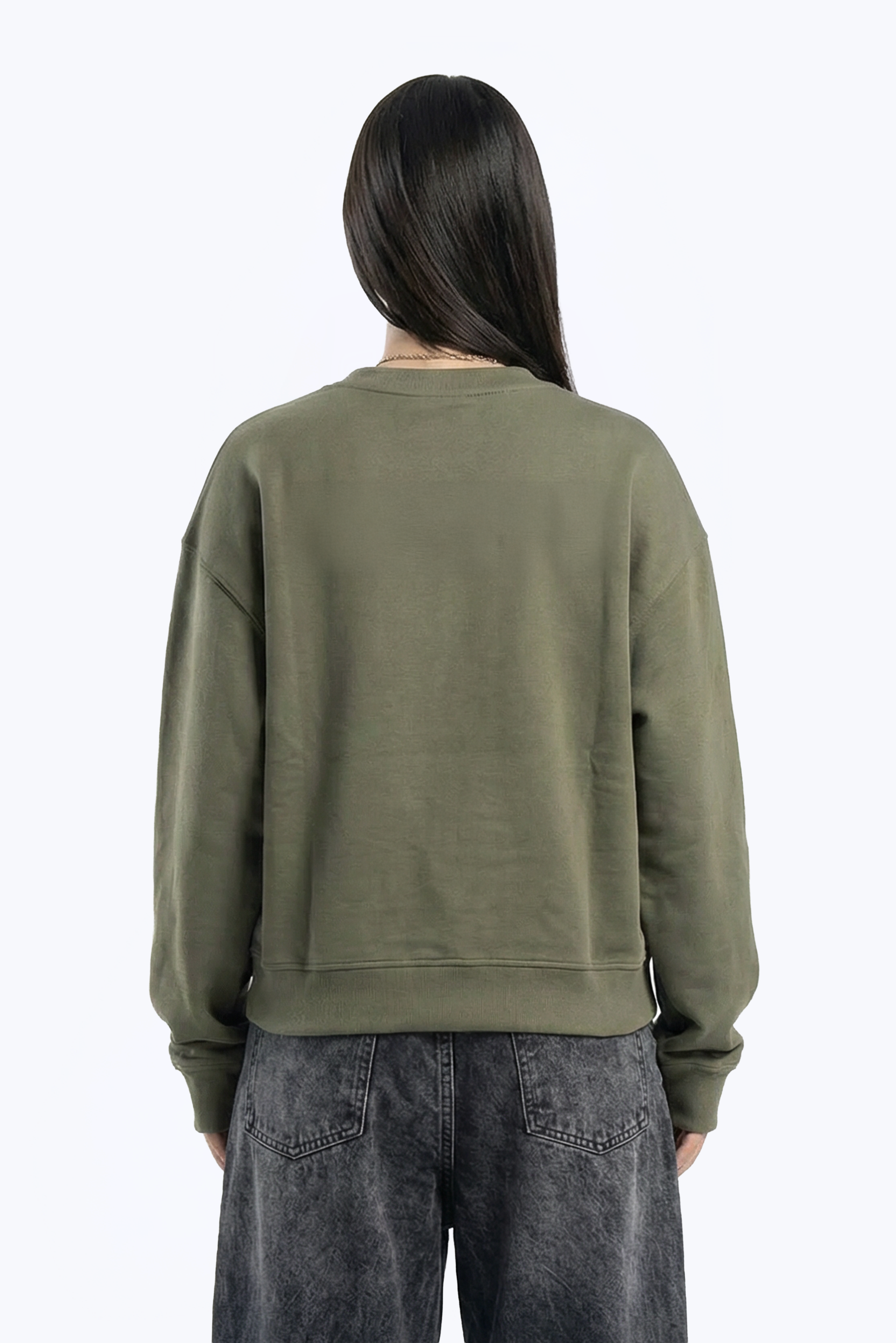 embroidered sweatshirt