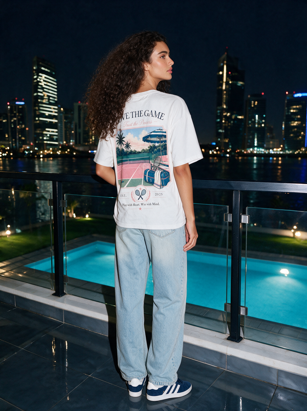 Love The Game Graphic T-Shirt