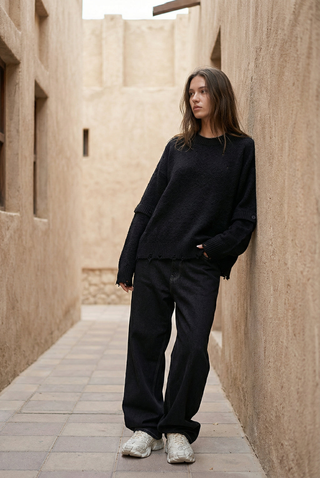 cropped fit knitwear