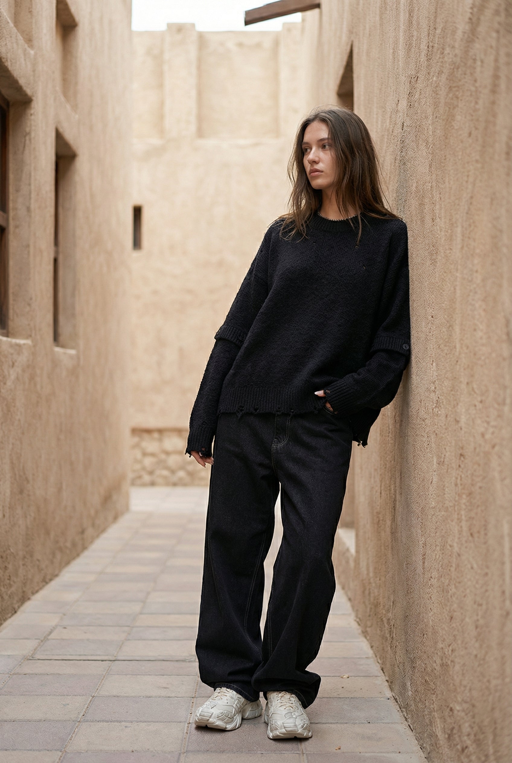 cropped fit knitwear