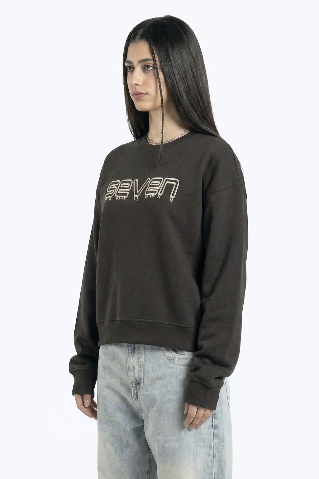 embroidered sweatshirt