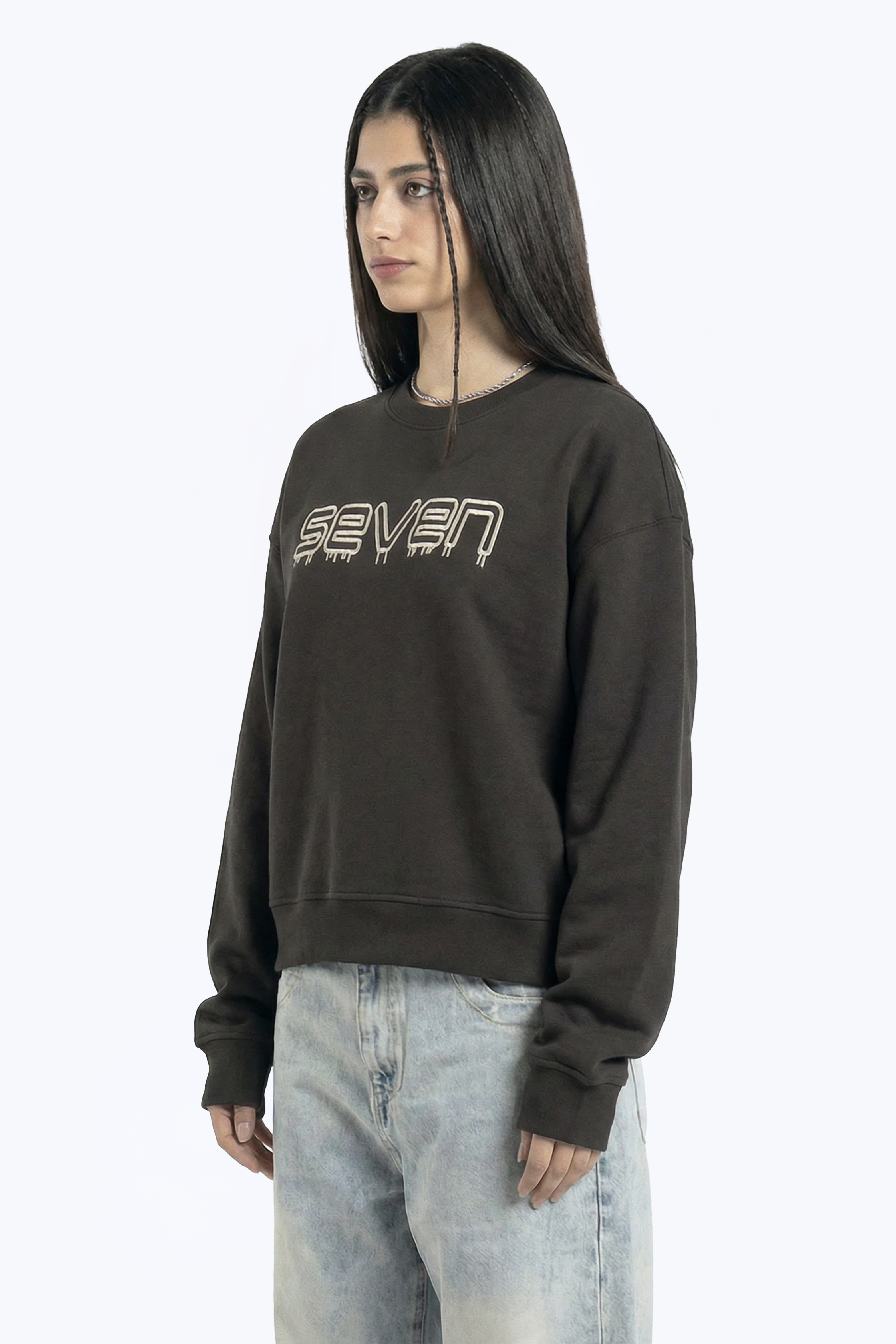 embroidered sweatshirt
