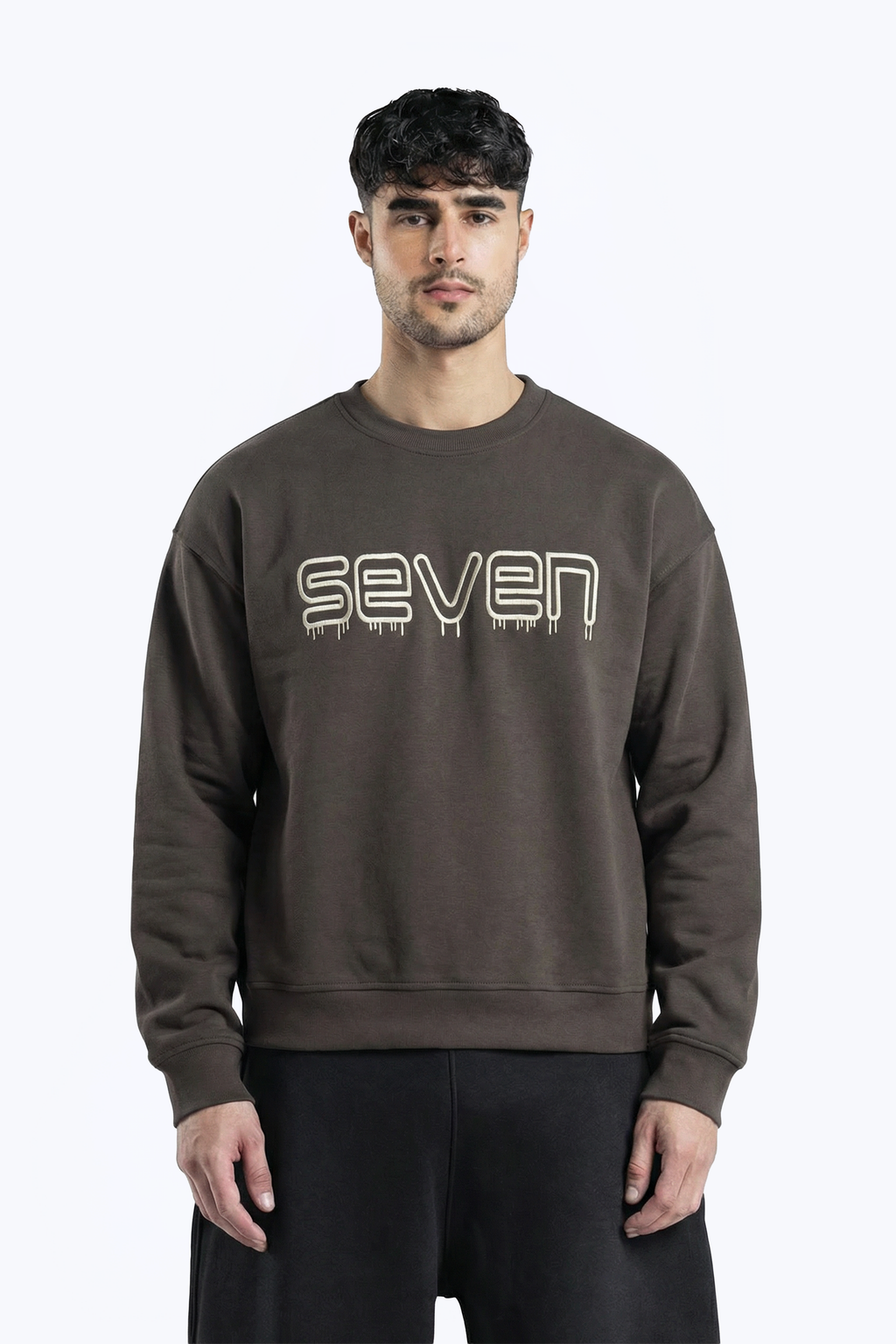 embroidered sweatshirt