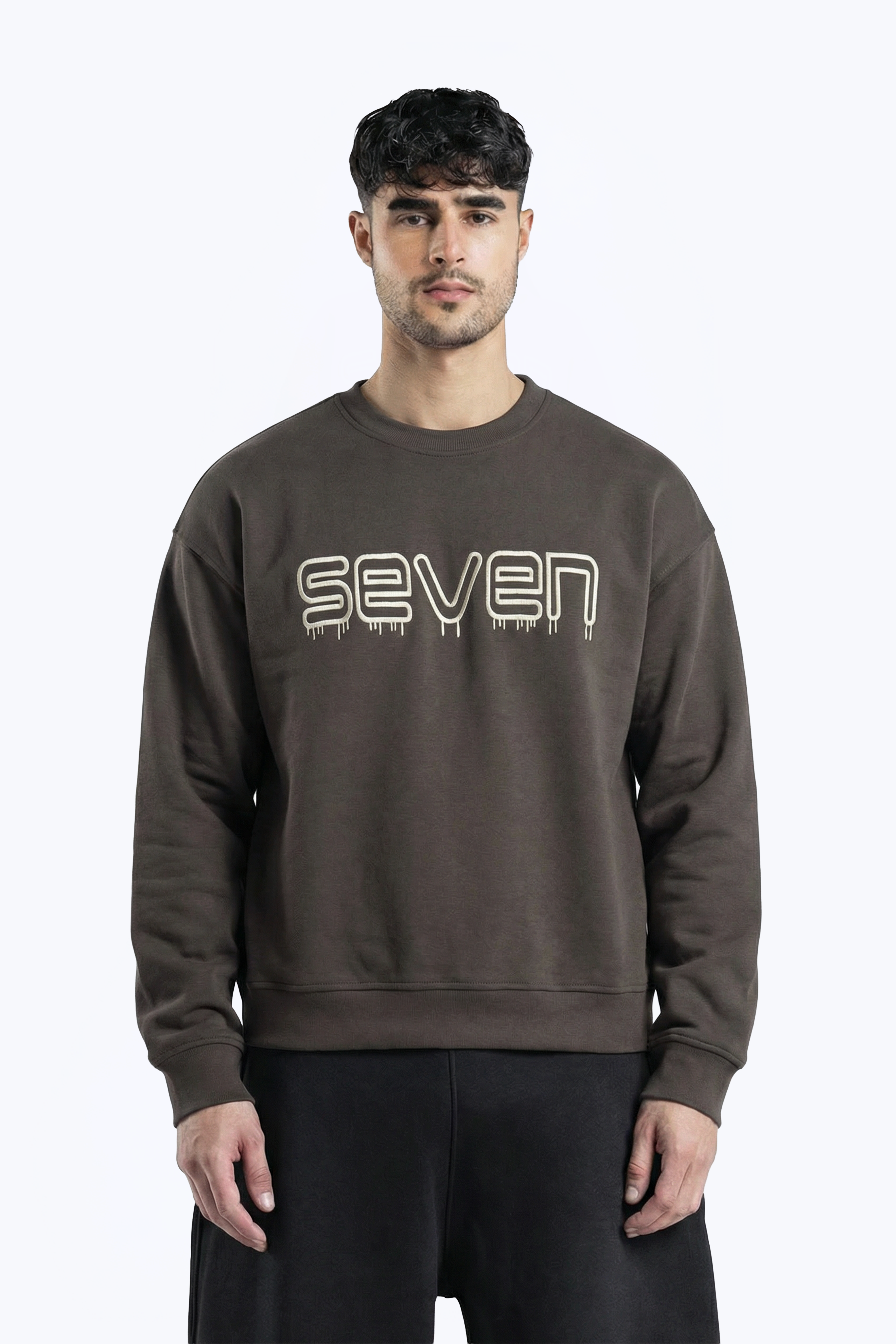 embroidered sweatshirt