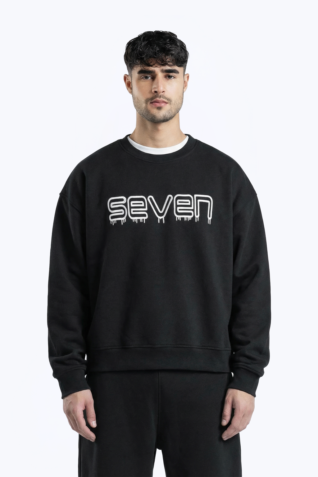 embroidered sweatshirt