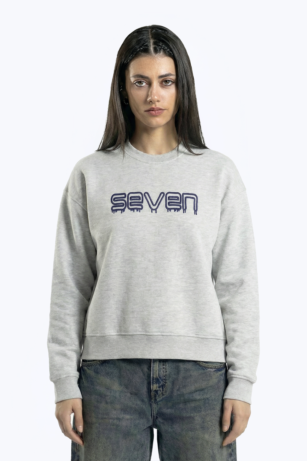 embroidered sweatshirt