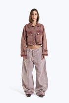 relaxed baggy fit denim