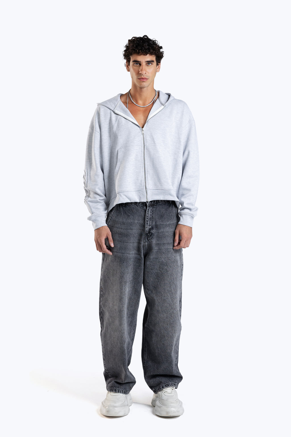 combination varsity sweatshirt