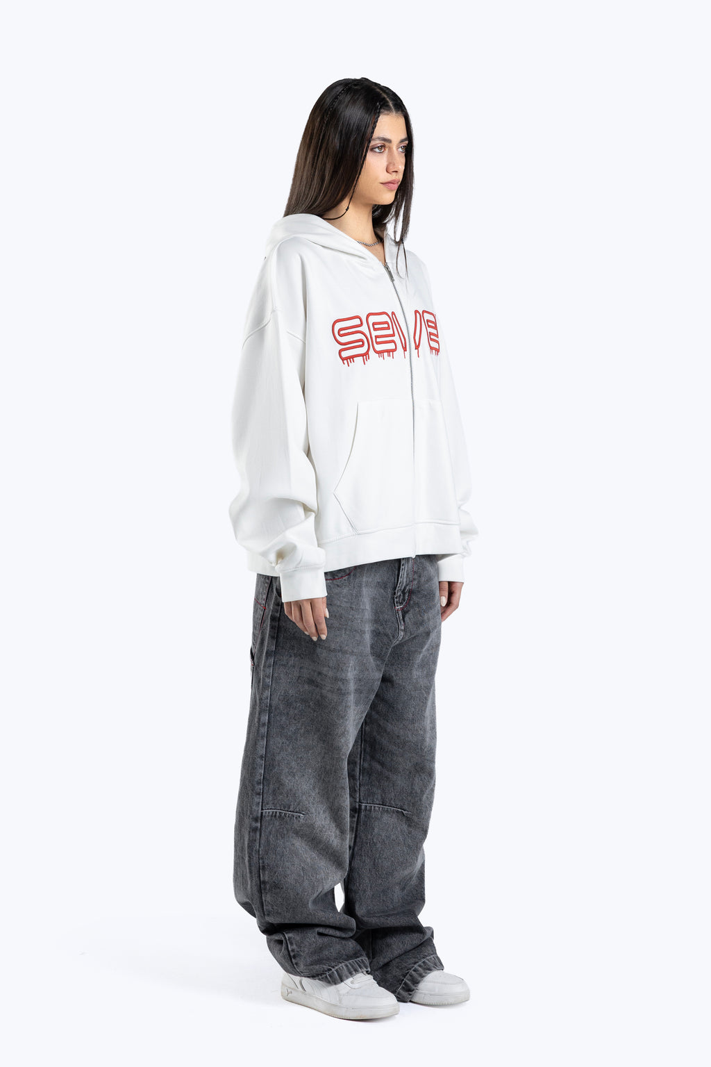 combination varsity sweatshirt