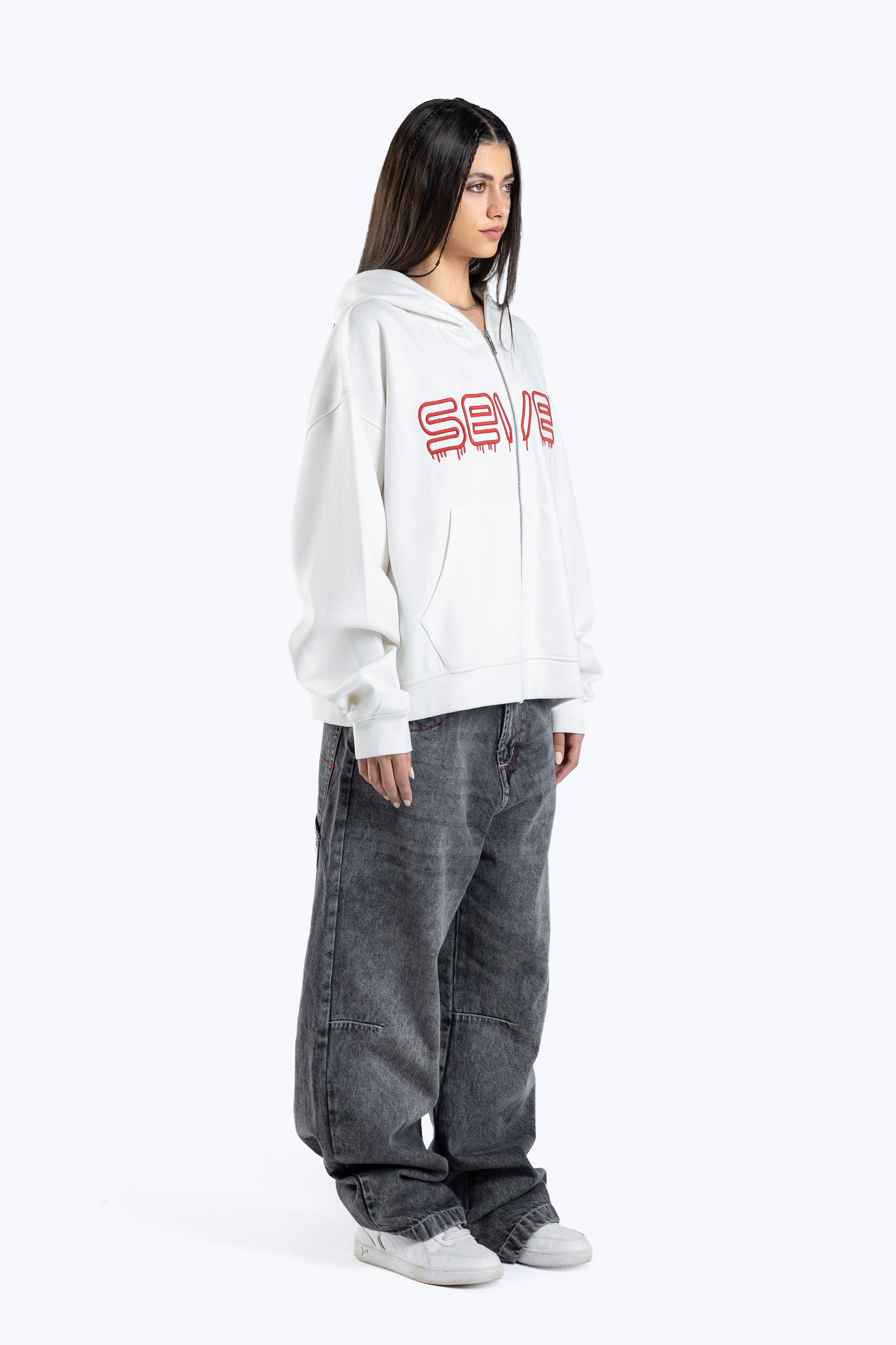 combination varsity sweatshirt