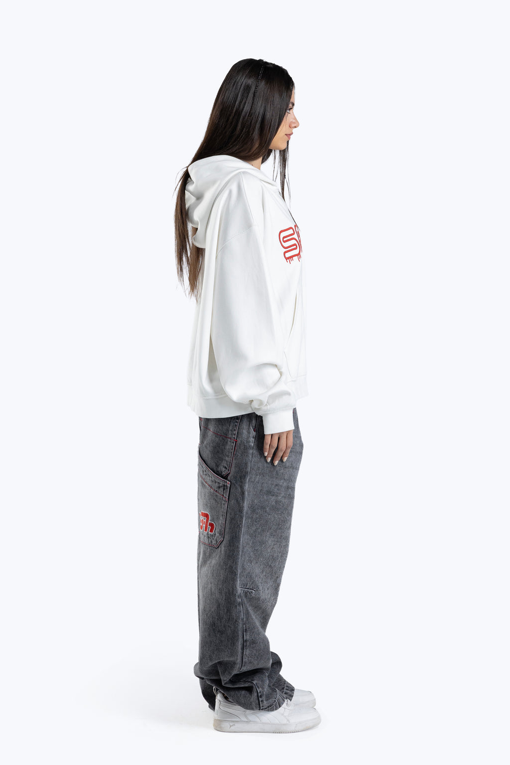 skater baggy fit denim