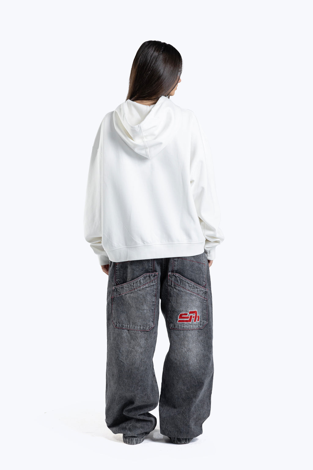 skater baggy fit denim