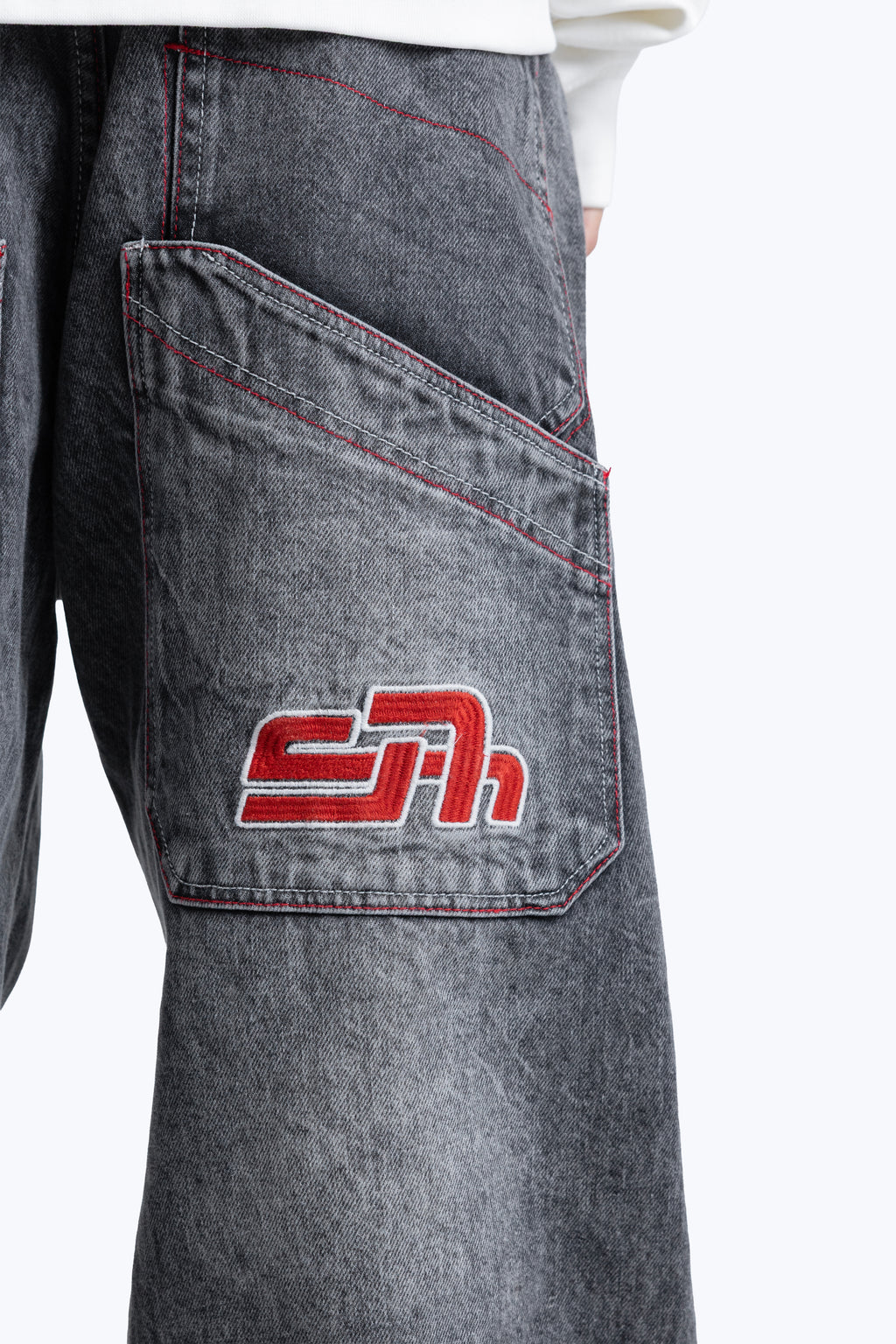 skater baggy fit denim