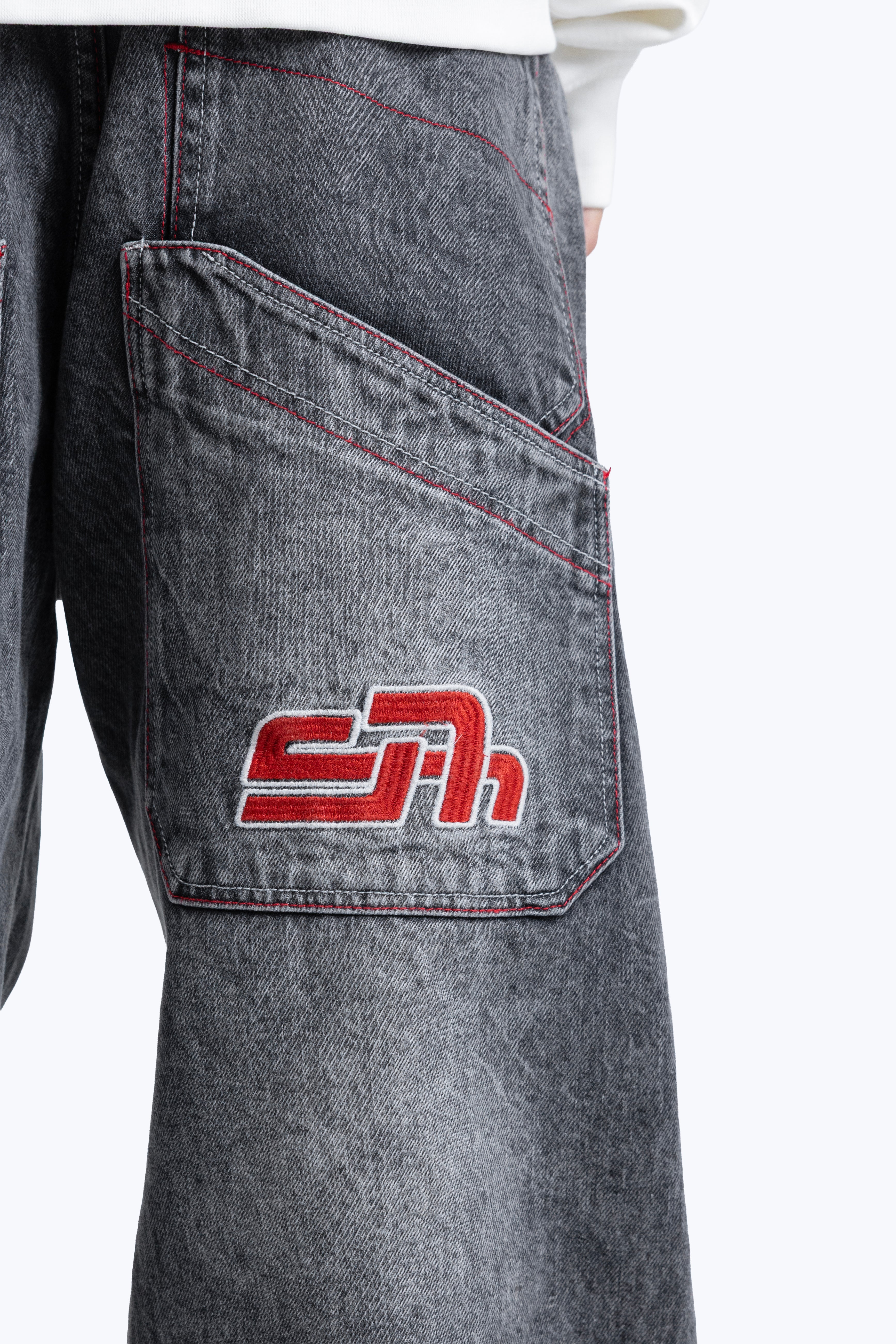 skater baggy fit denim