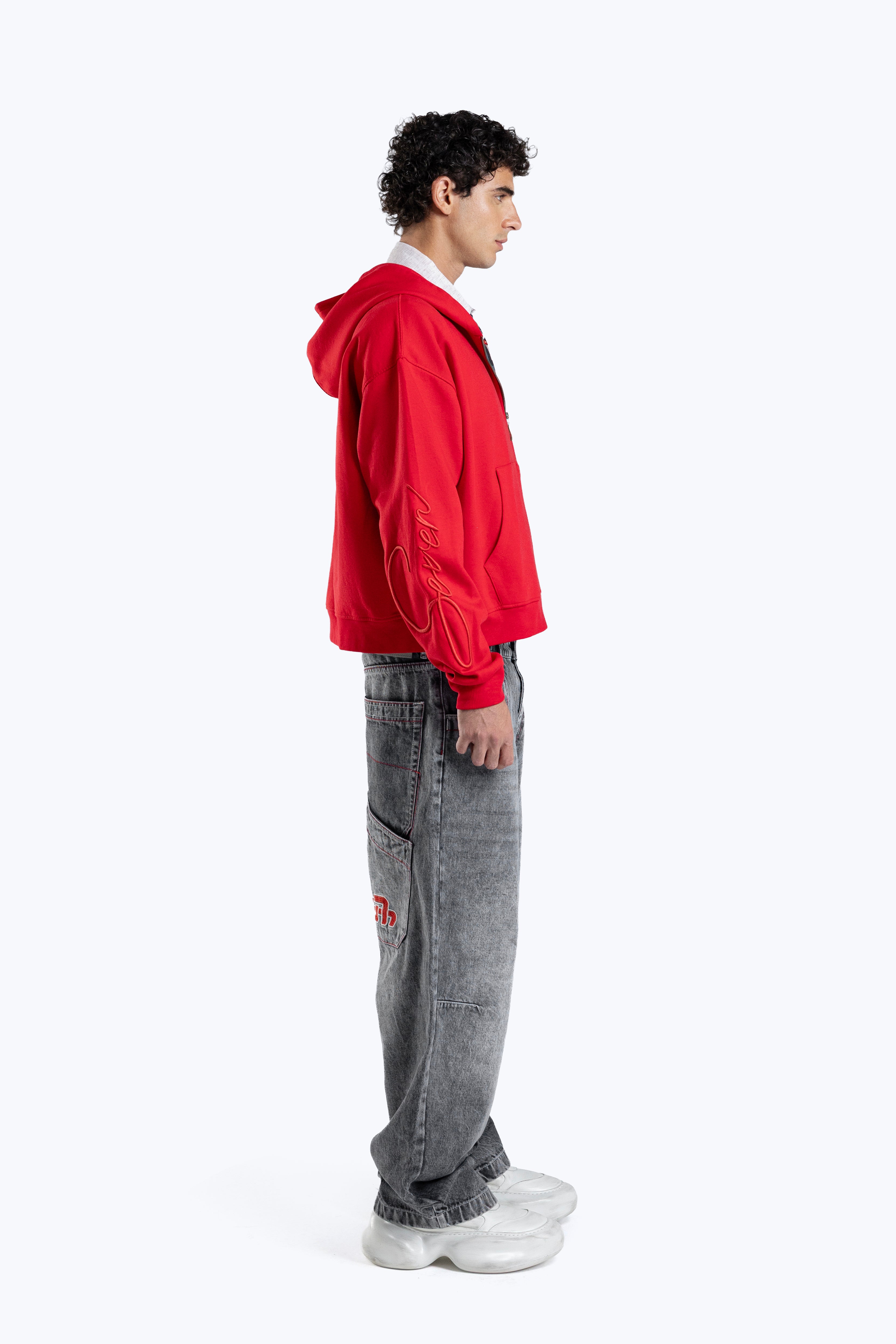 skater baggy fit denim