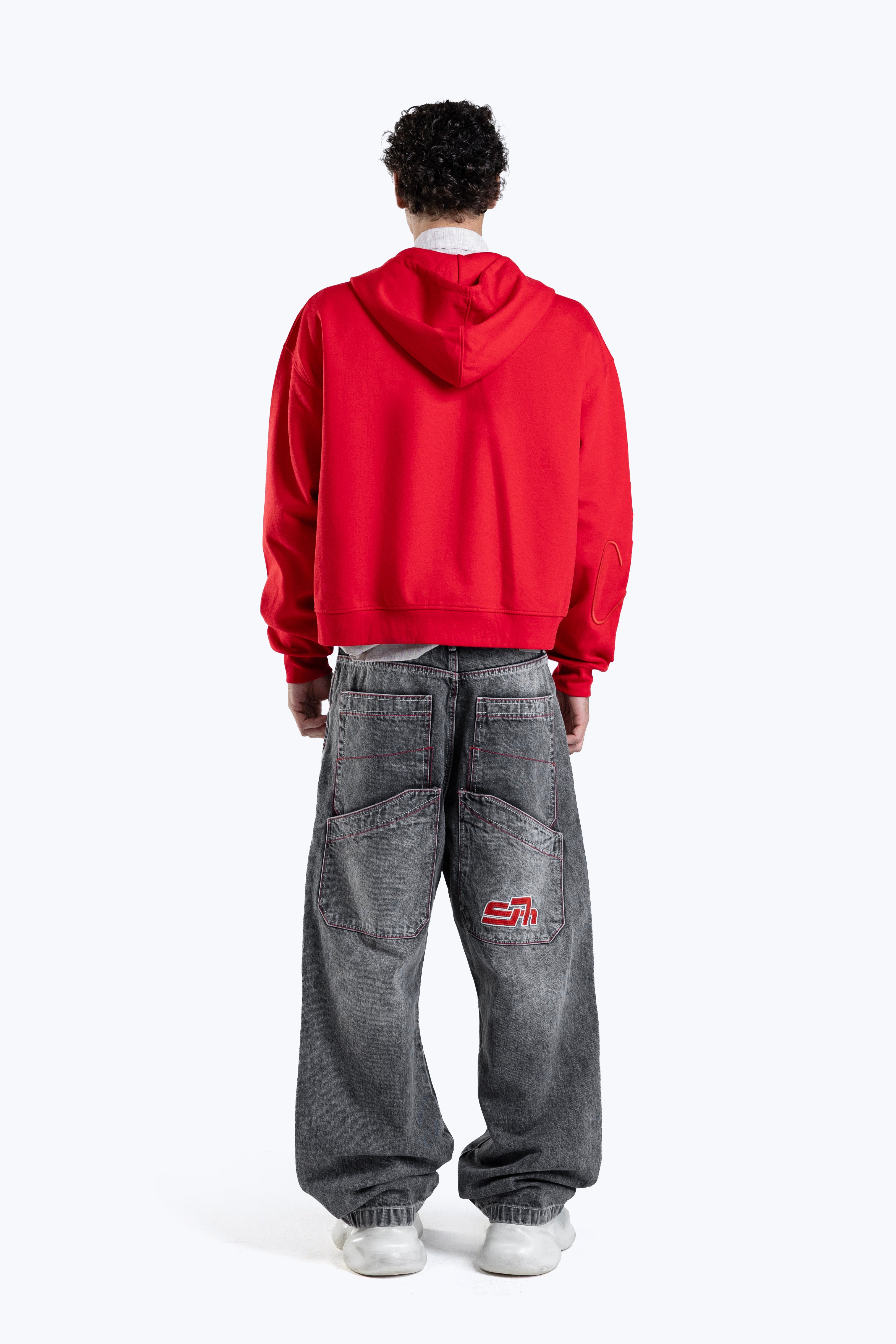 combination varsity sweatshirt