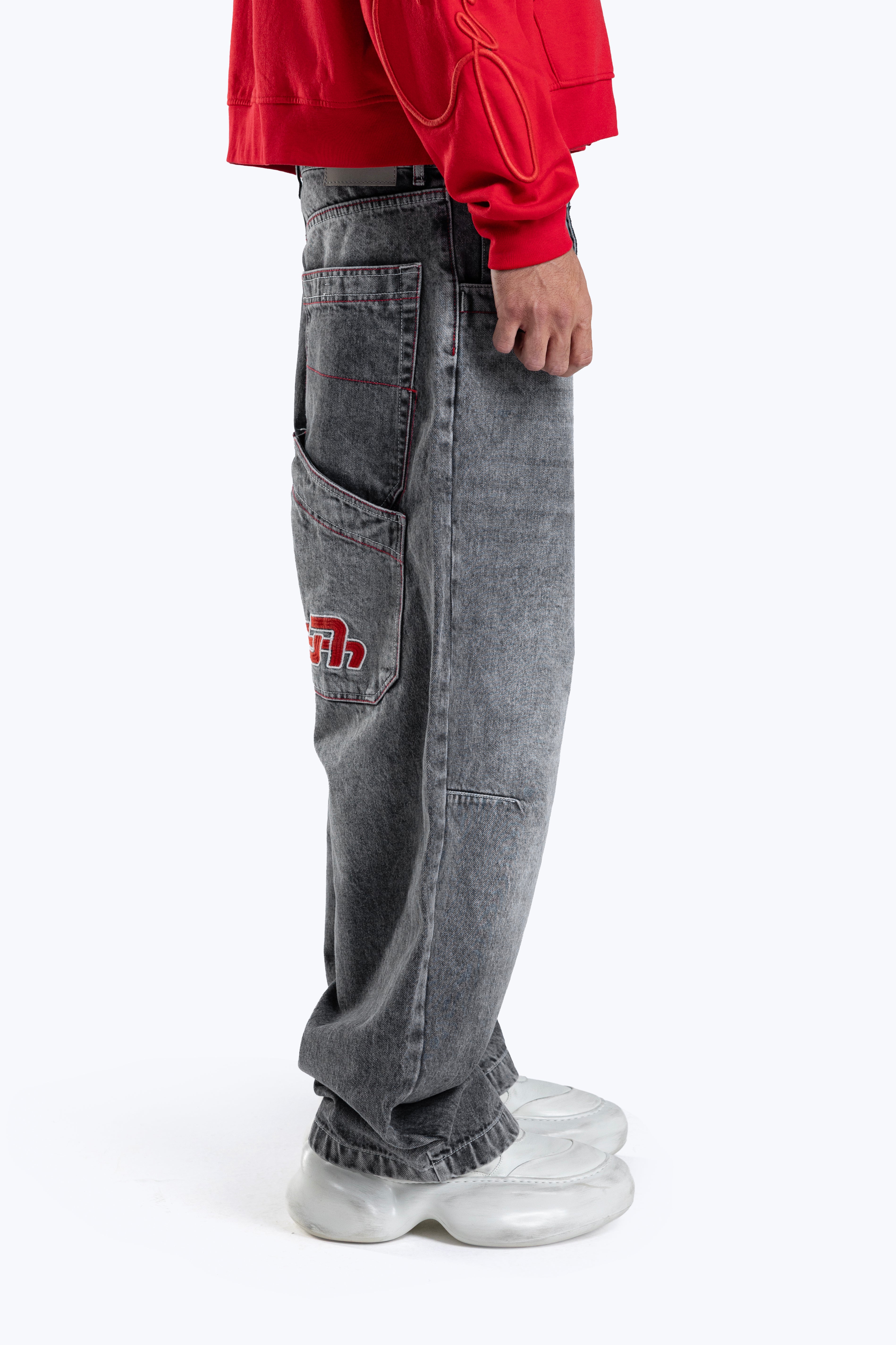 skater baggy fit denim