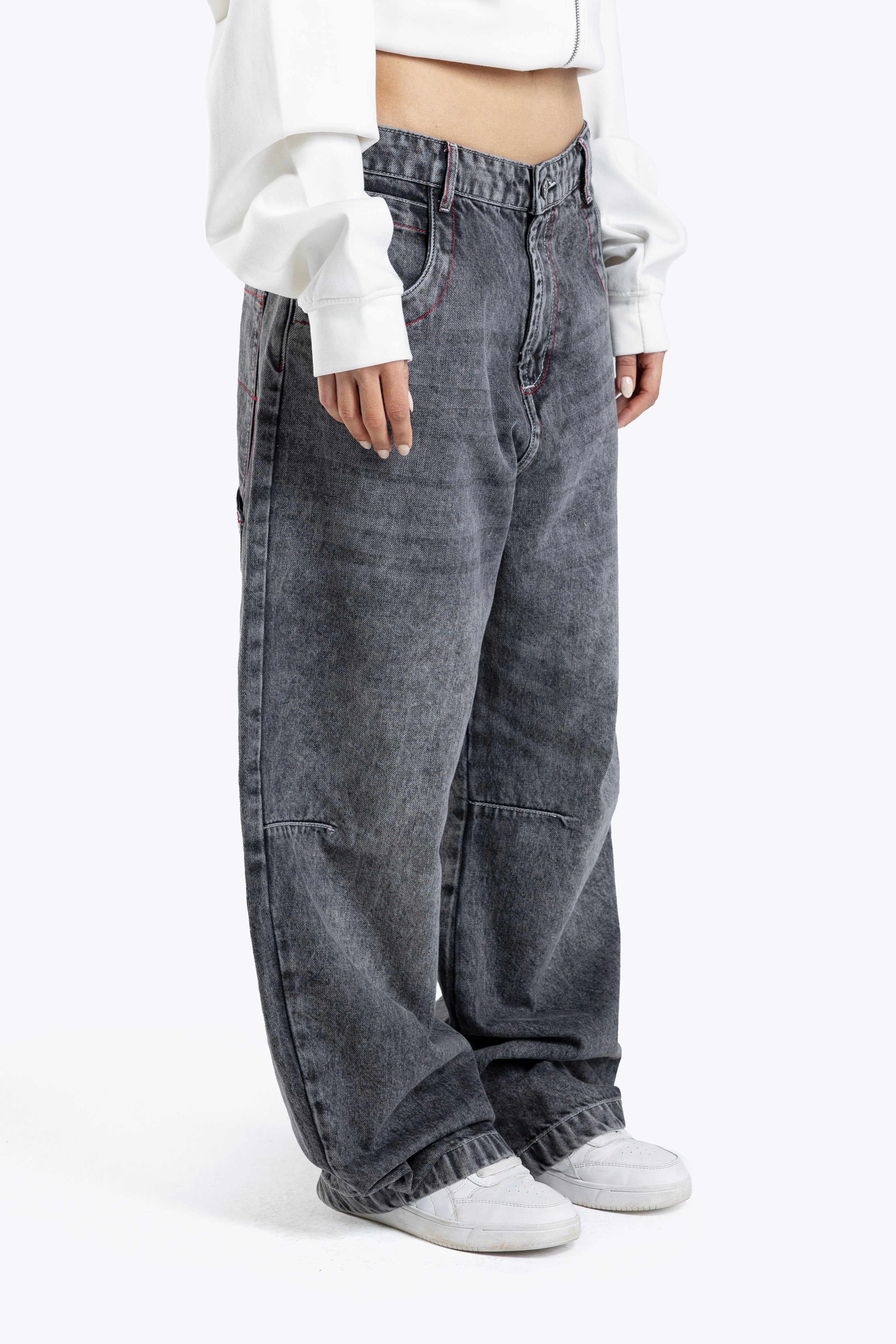 skater baggy fit denim