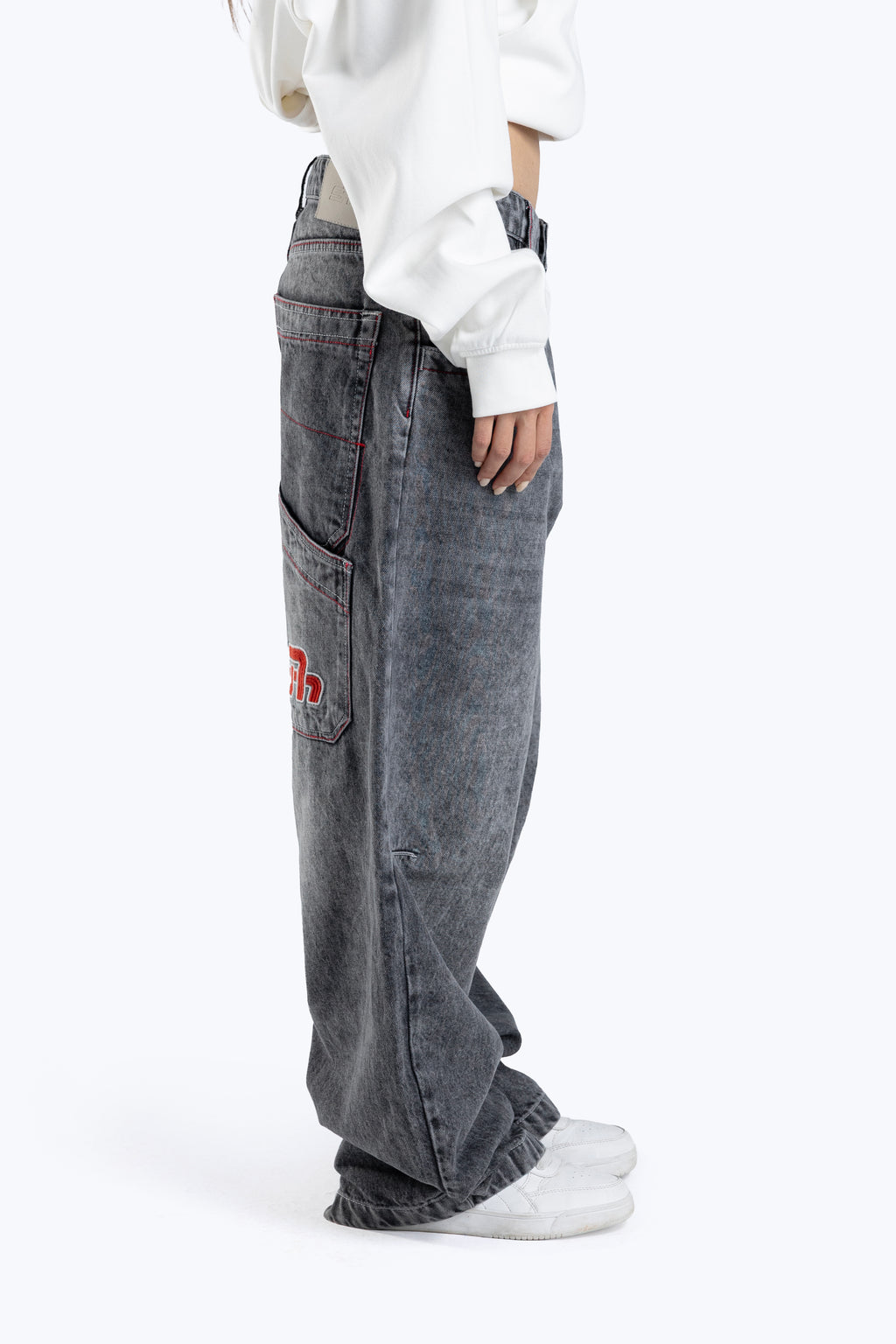 skater baggy fit denim