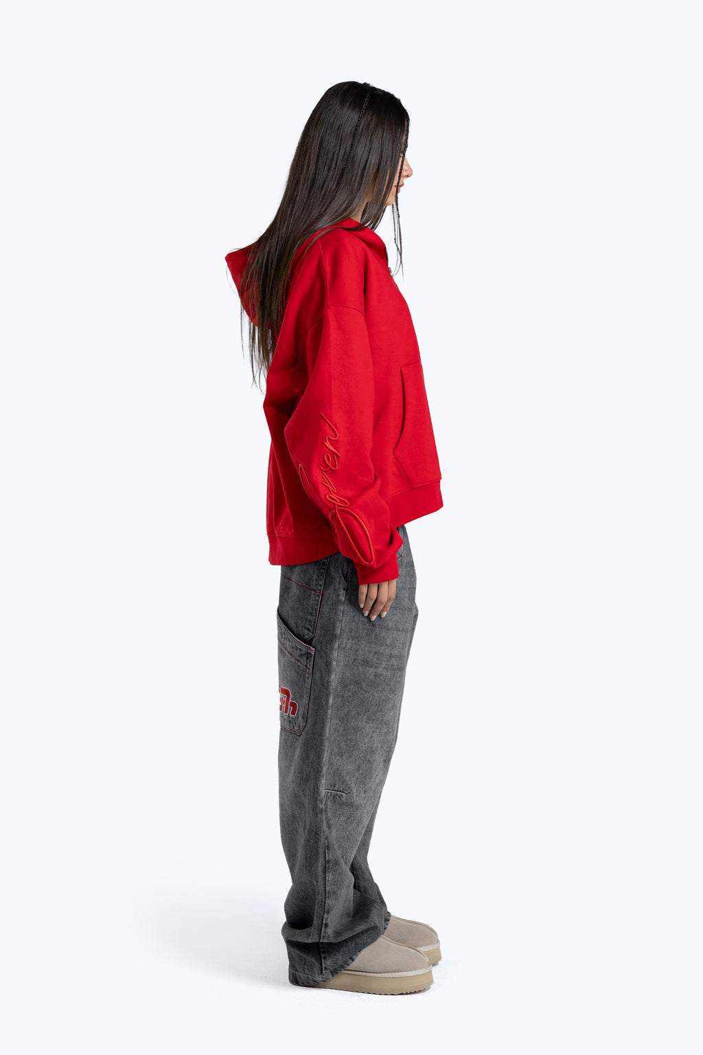 combination varsity sweatshirt