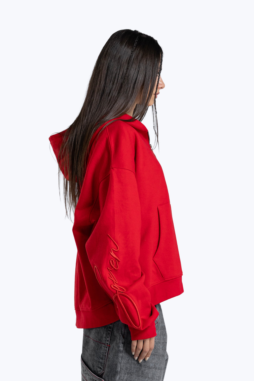 combination varsity sweatshirt