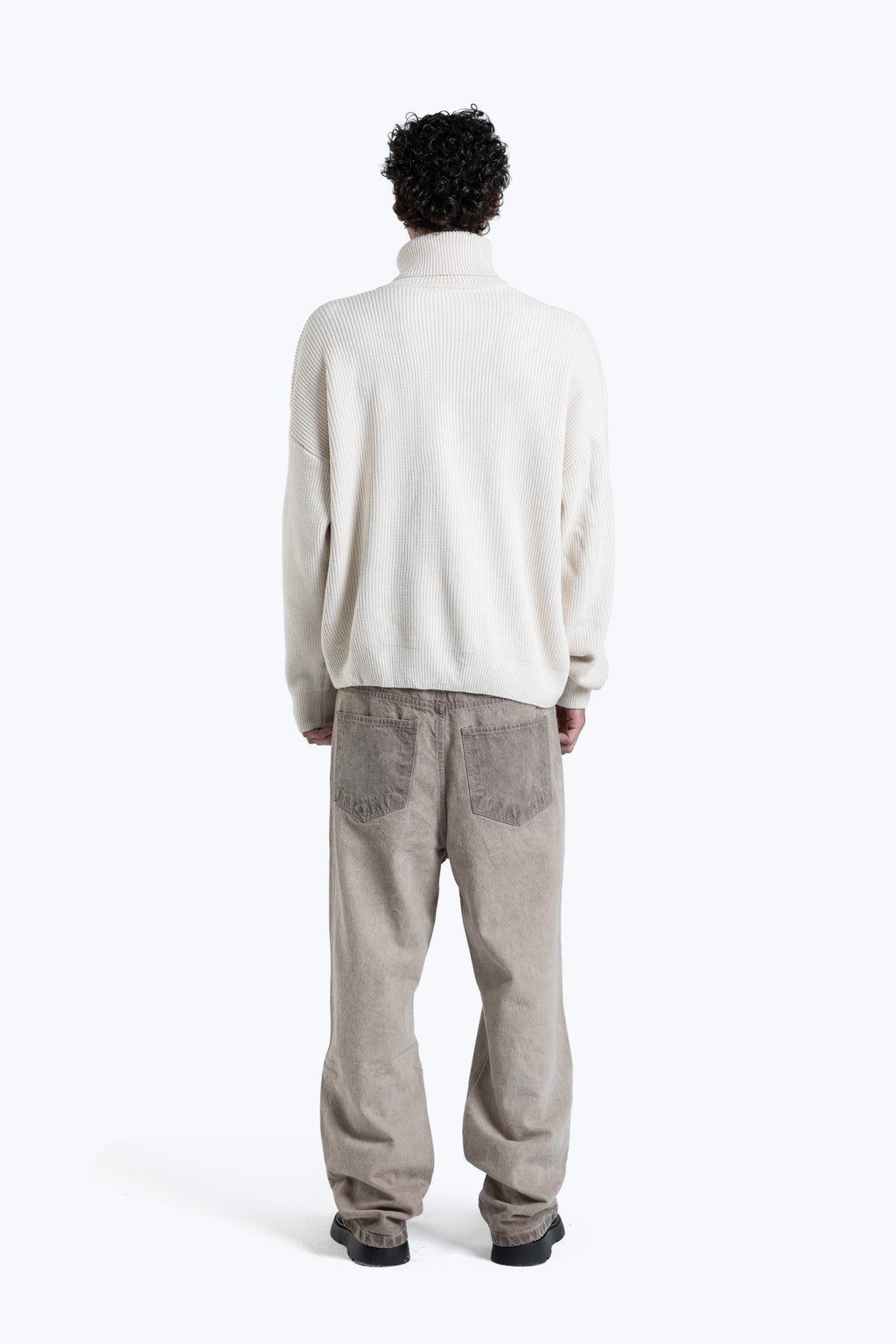 basic high neck knitwear