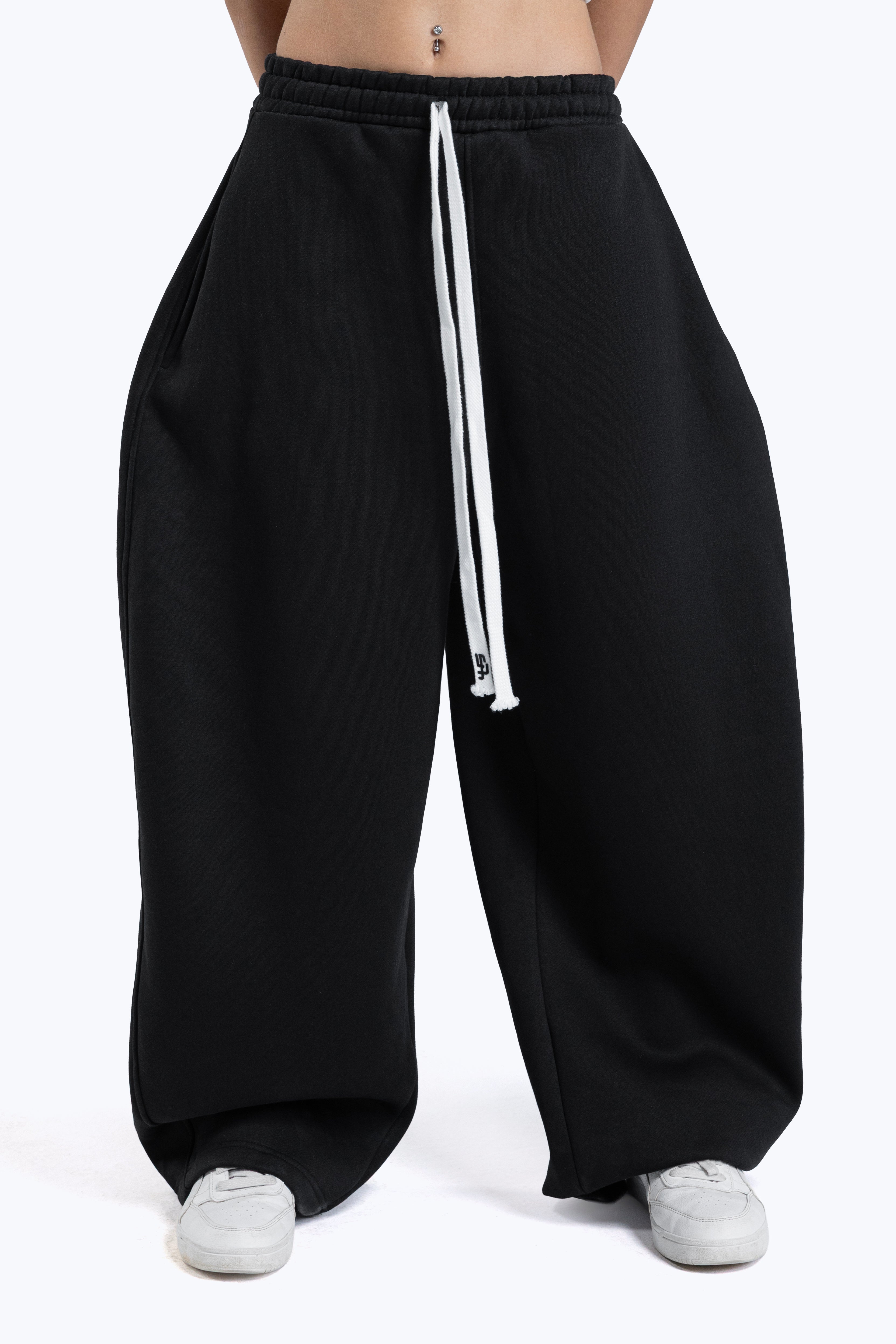 wide fit jogger pants