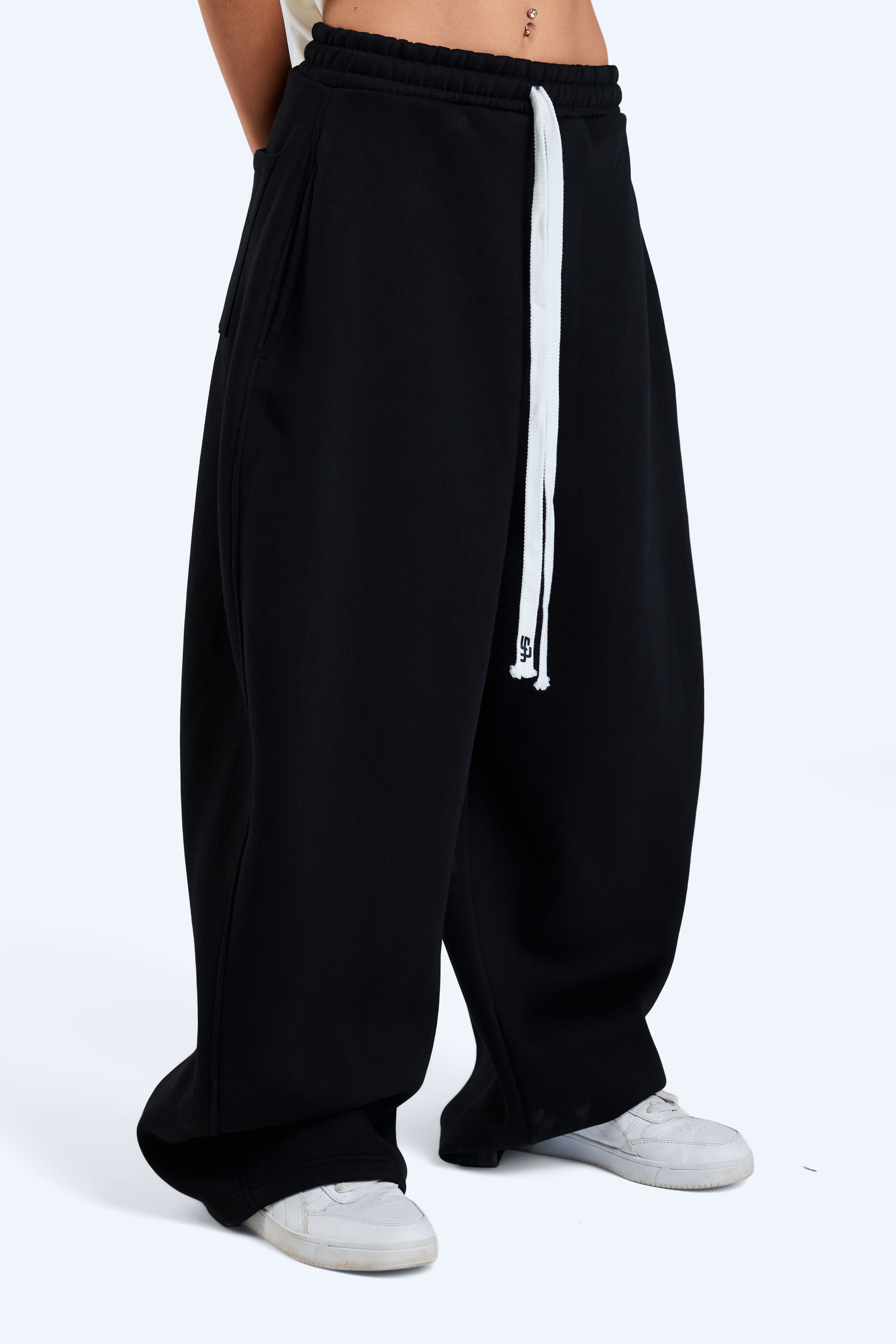 wide fit jogger pants