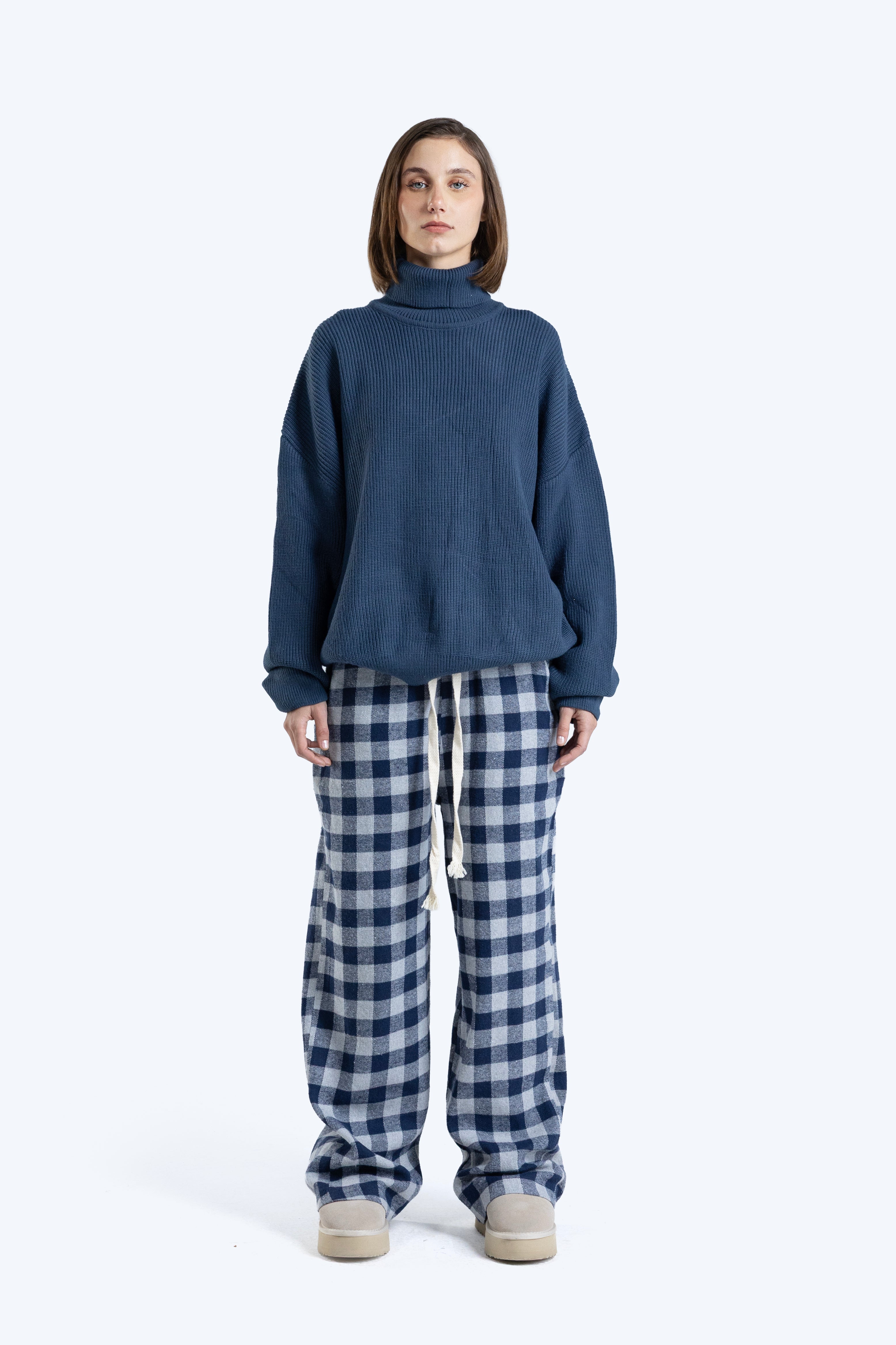 basic high neck knitwear