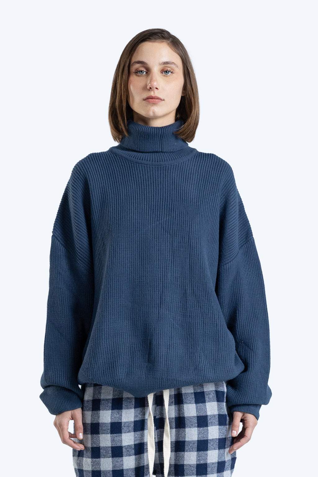 basic high neck knitwear