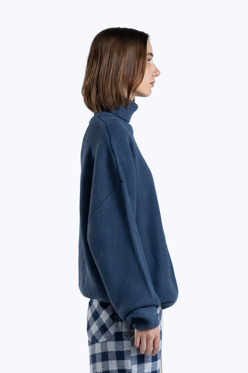 basic high neck knitwear